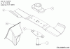 Mr.Gardener HW 42 B 11A-LL5B629 (2017) Spareparts Blade, Blade adapter to 13.11.2016