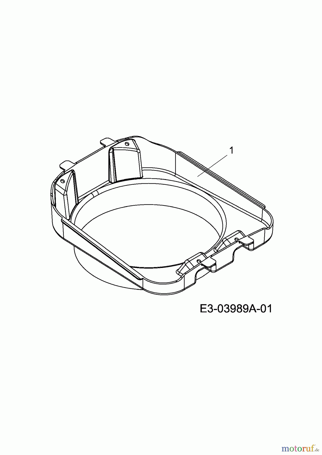  Bolens Lawn tractors BL 200/105 H 13AT495N684  (2008) Engine duct