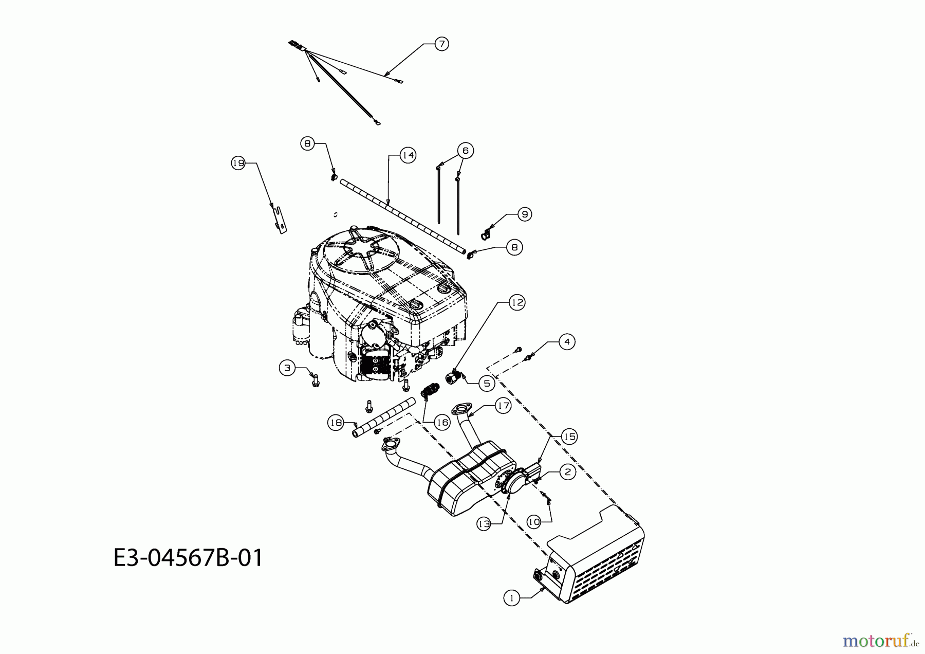  Cub Cadet Lawn tractors CC 1022 13AF91AG603  (2010) Engine accessories