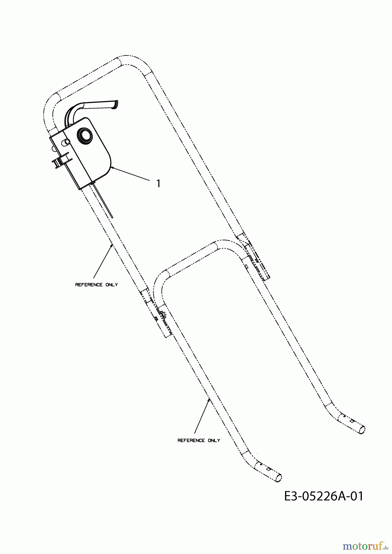  Wolf-Garten Electric mower Campus 32 E 18D-U1D-650  (2012) Switch