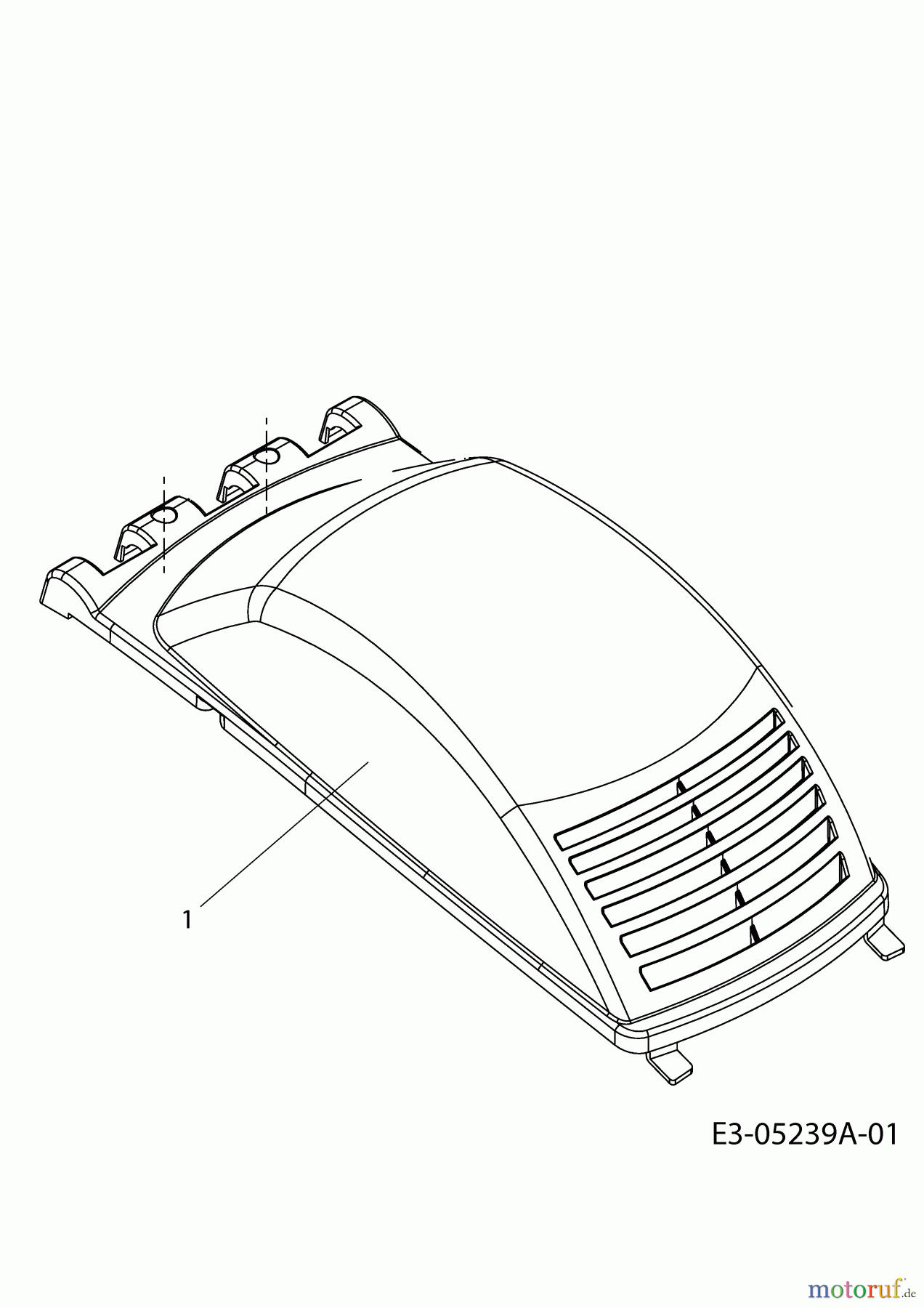  Gutbrod Electric mower HE 32 18D-U1D-C90  (2010) Engine shroud