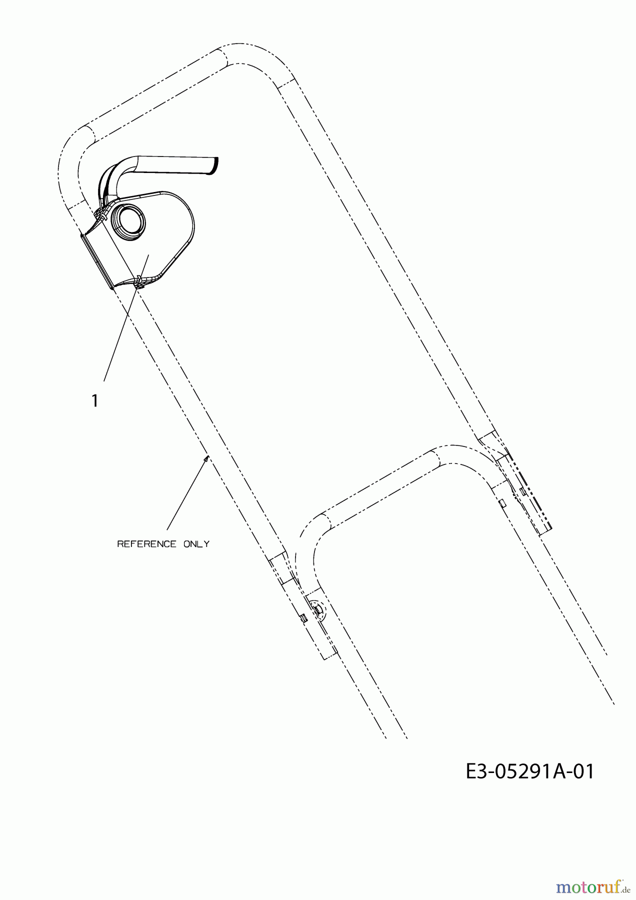  Greenway Electric mower EM 3211 18D-R1E-689  (2010) Switch