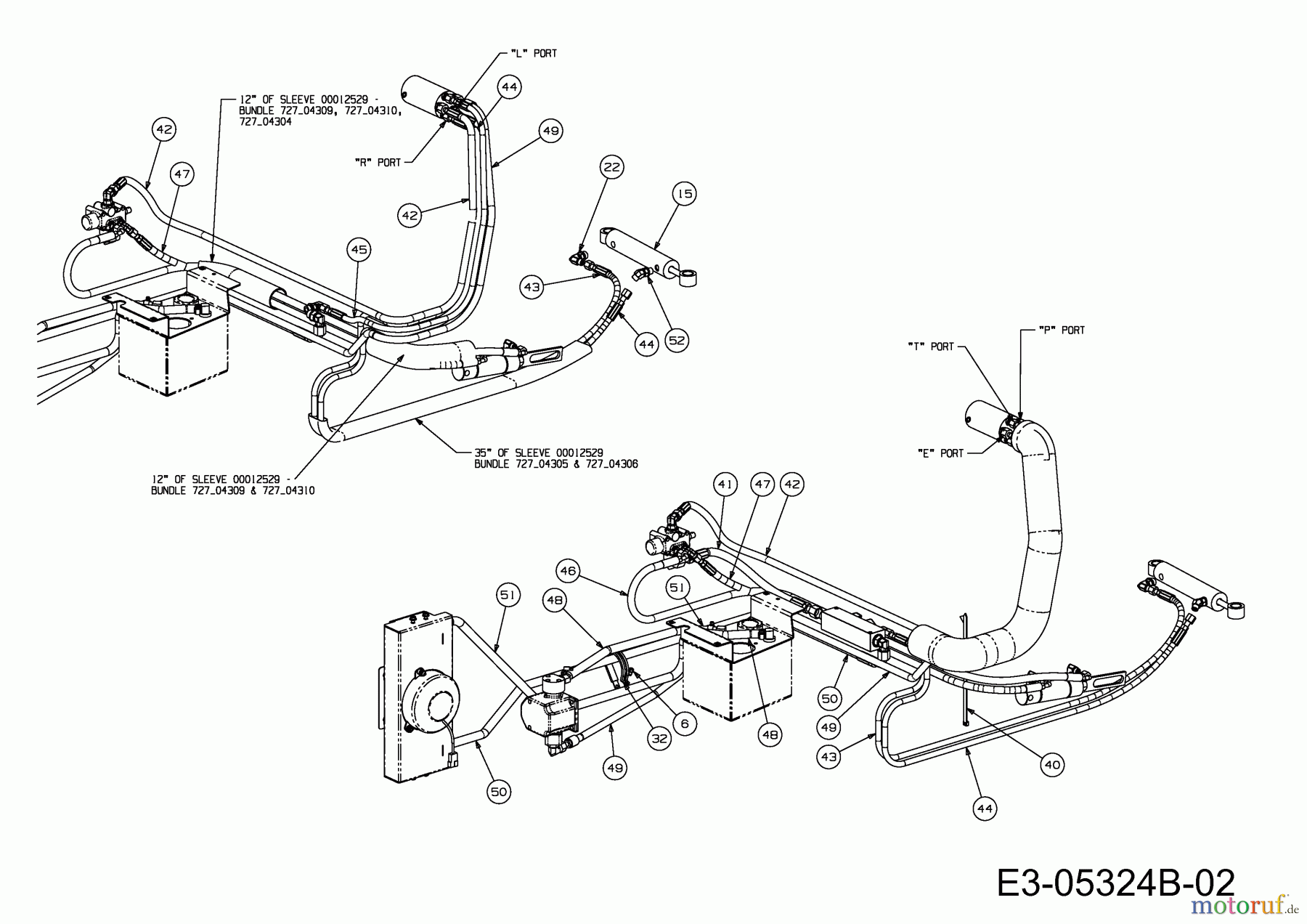  Cub Cadet Zero Turn Tank S 60 53AY8DU6603  (2010) Hydraulics 2