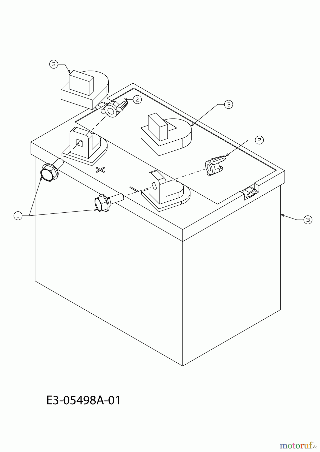  Cub Cadet Zero Turn All Rounder 1050 17AI9BKP603  (2010) Battery