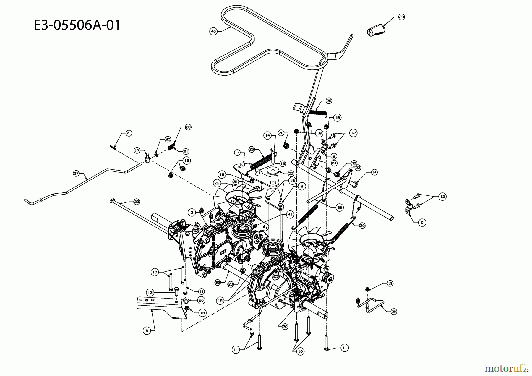 Cub Cadet Z Force 48 S 17AI5BHB603 2010 Drive system until 08.12