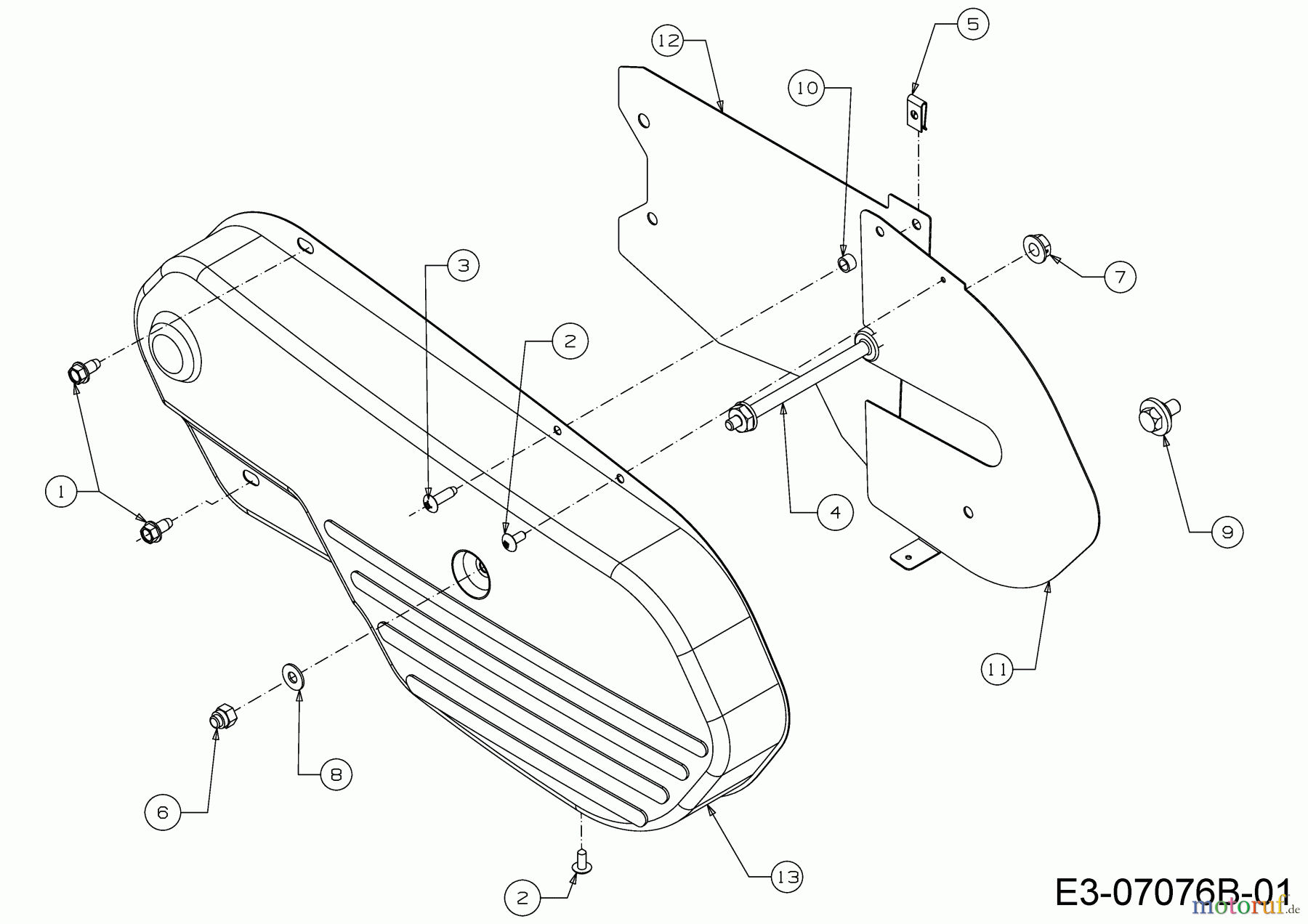  MTD Tillers T/330 M 21D-33MV678  (2018) Belt cover