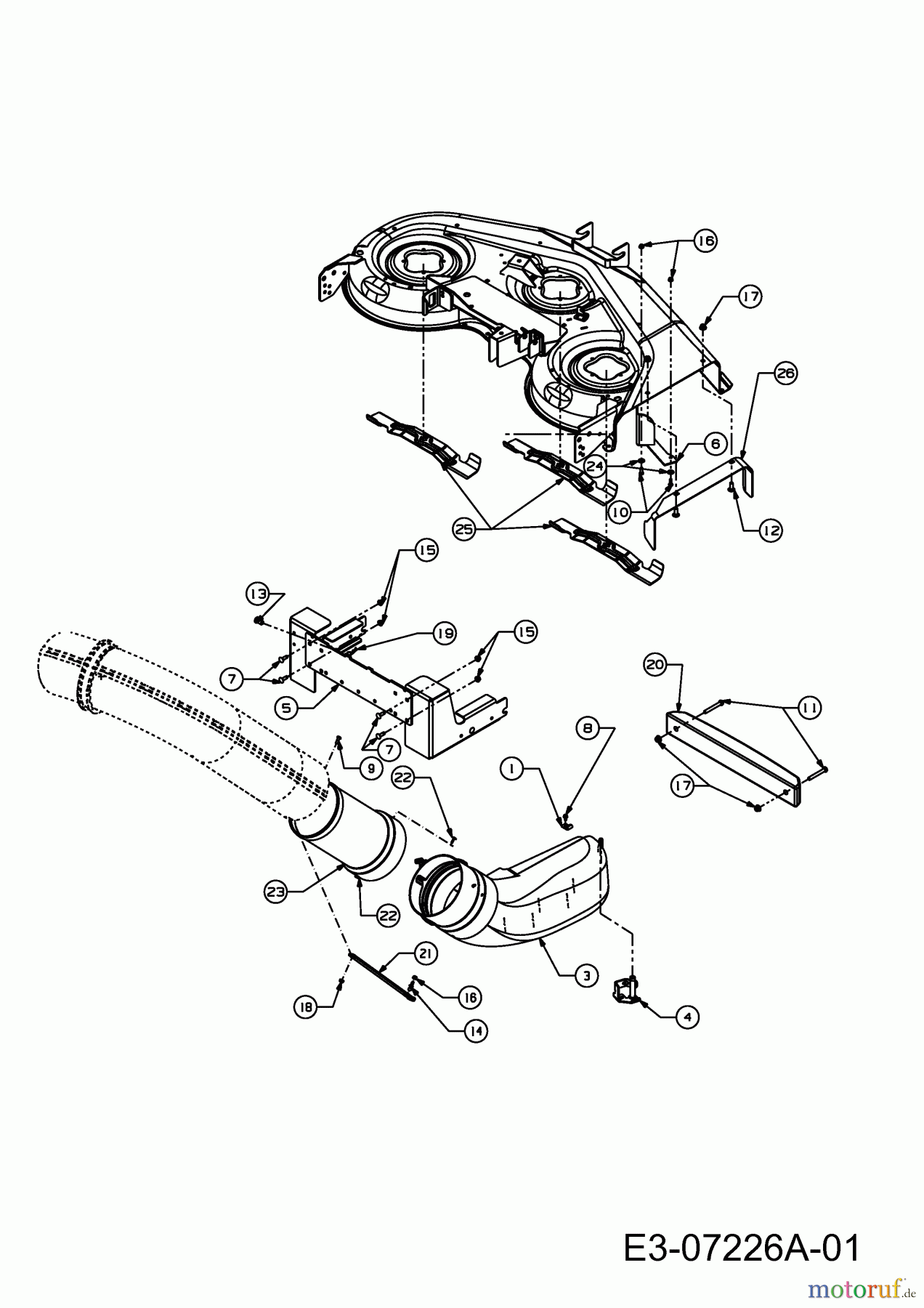  MTD Accessories Accessories Zero Turn Grass catcher for RZT 50 with mowing deck P (50