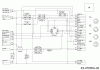 MTD LTEX 92 A 13HM98KE682 (2014) Spareparts Wiring diagram