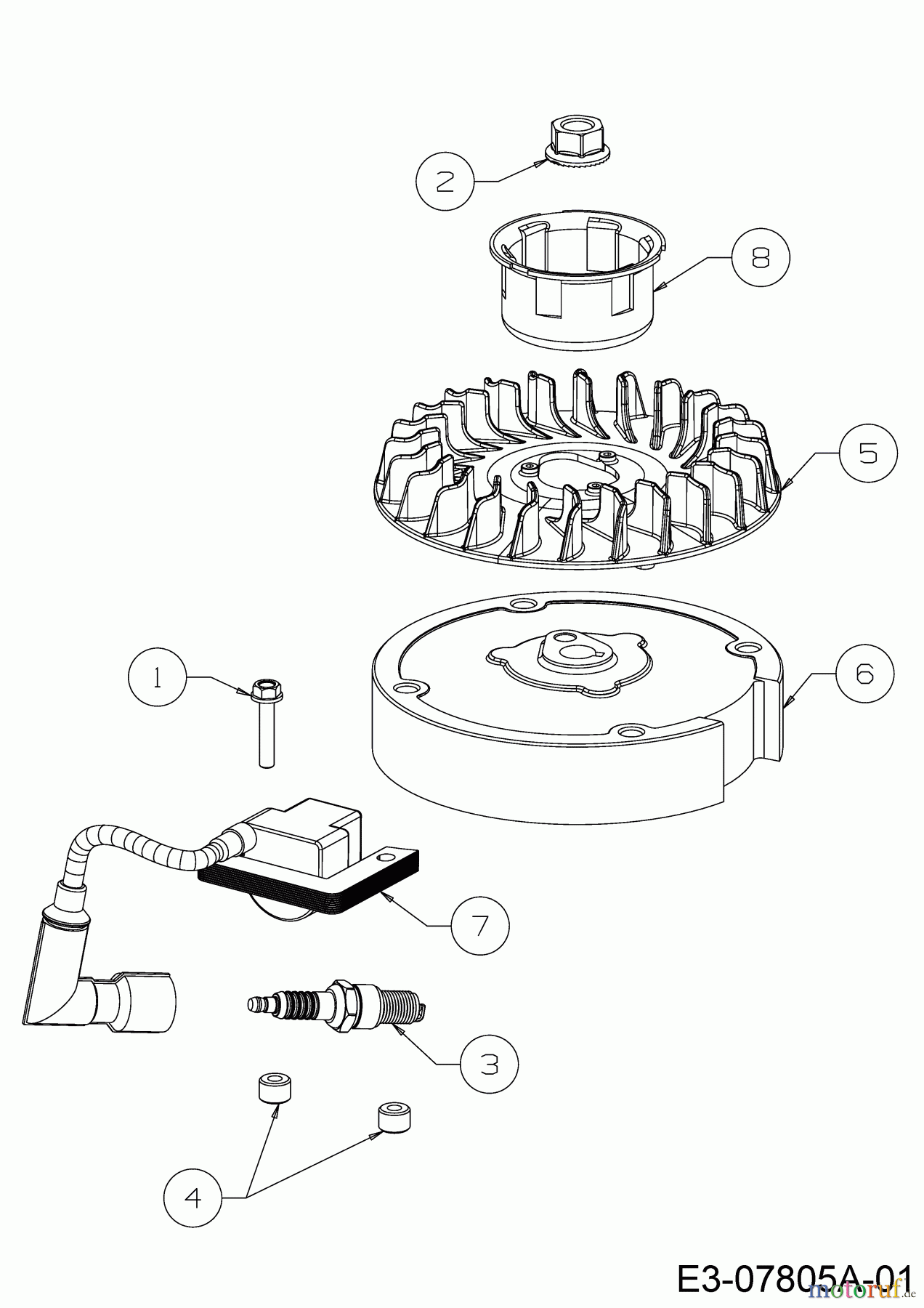  MTD-Engines Vertical 1P65WHC 752Z1P65WHC  (2012) Ignition