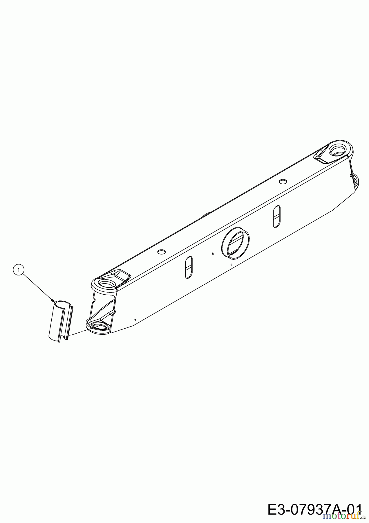  Lawnflite Lawn tractors 603 13AC479C611  (2004) Cover front axle