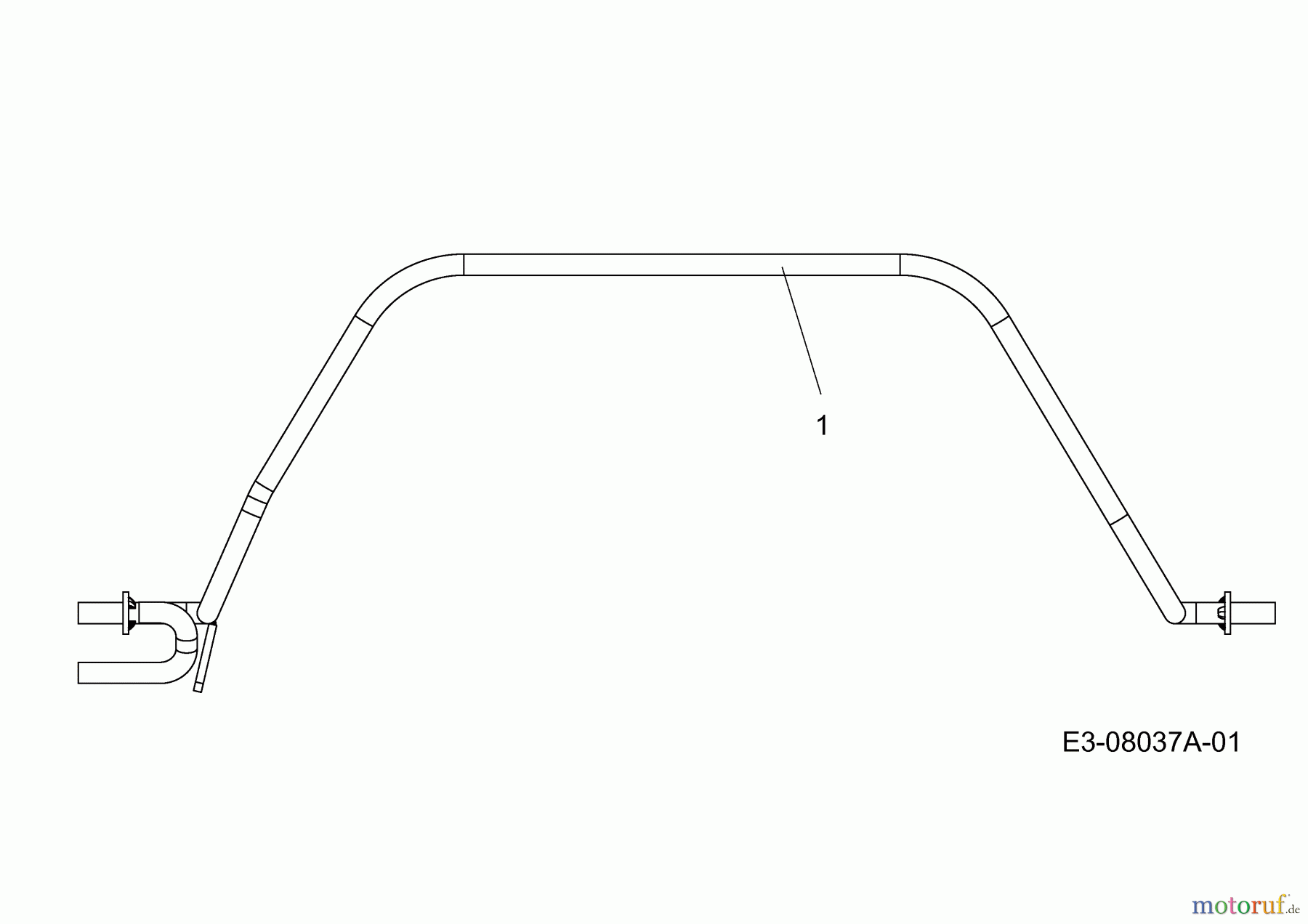  Petrol mower Regal MNC 11A-E10V633  (2013) Control lever