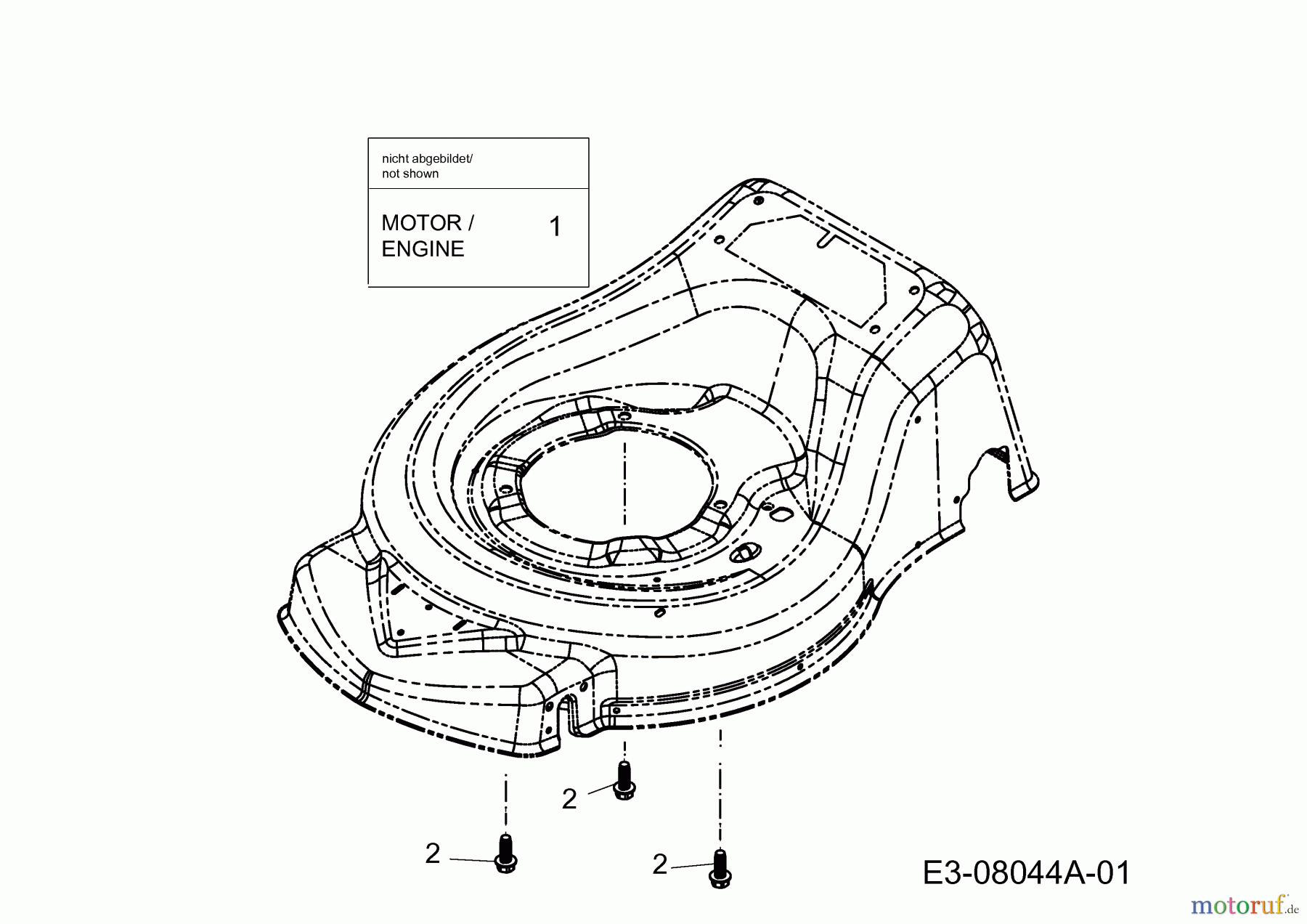  Petrol mower Regal MNC 11A-E10V633  (2013) Engine