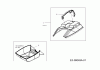 Petrol mower 11AAE0LC633 (2013) Spareparts Grass box