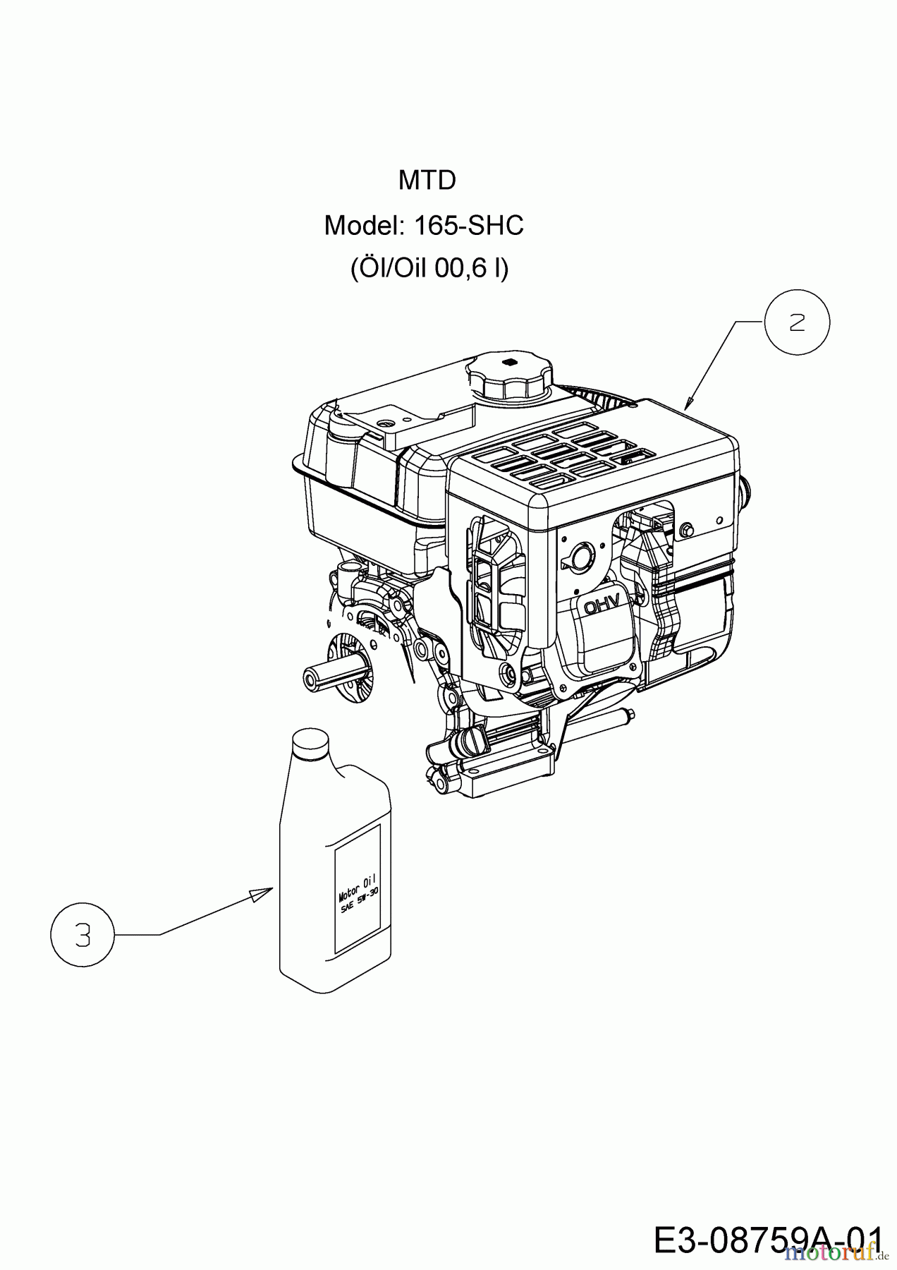  Wolf-Garten Snow throwers SF 56 31A-32AD650  (2017) Engine MTD