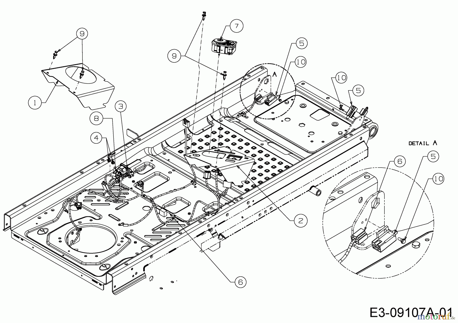  Cub Cadet Zero Turn Z-Force SZ 60 17ASDGHD010  (2015) Electric parts