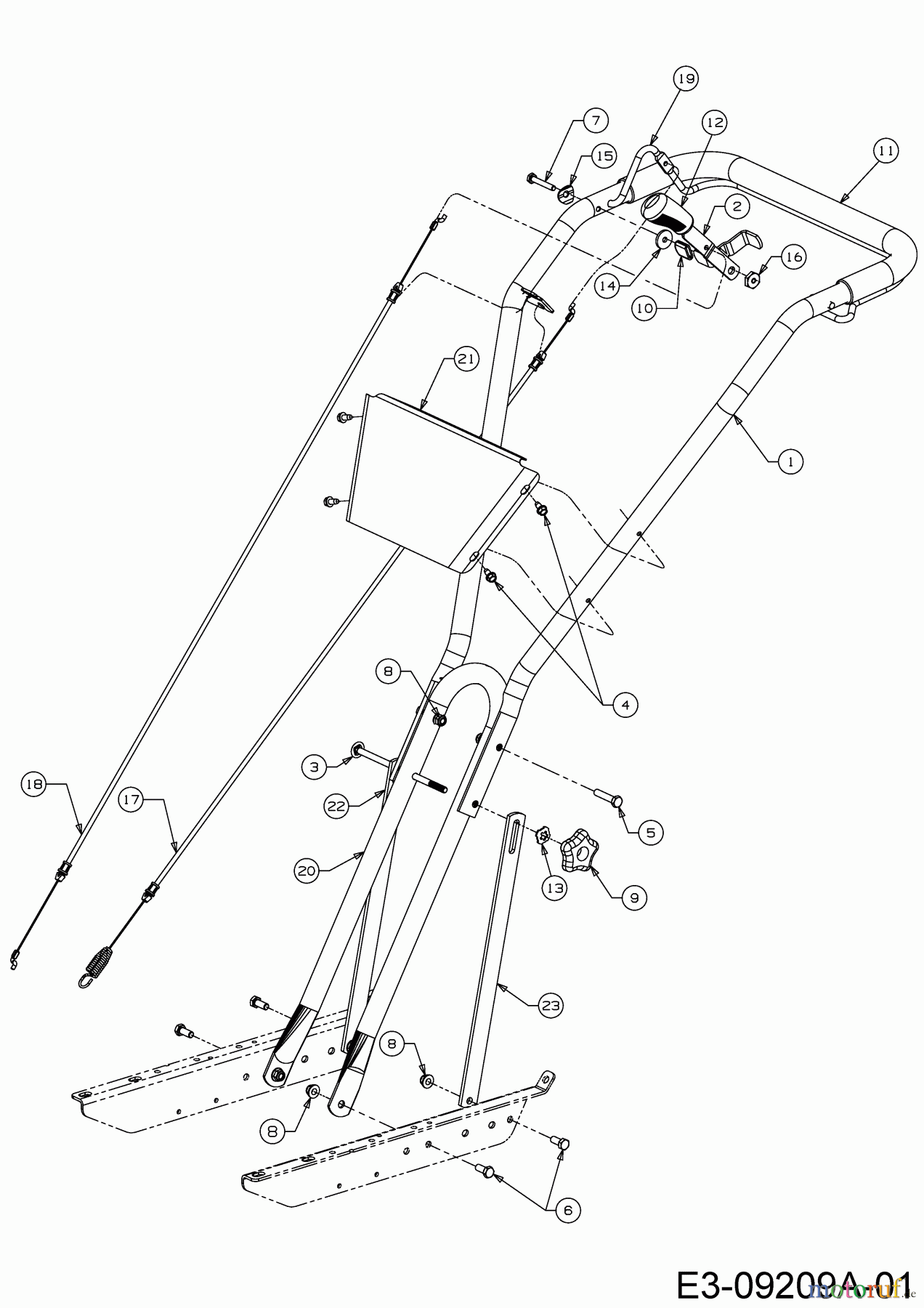  Troy-Bilt Tillers Super Bronco 16