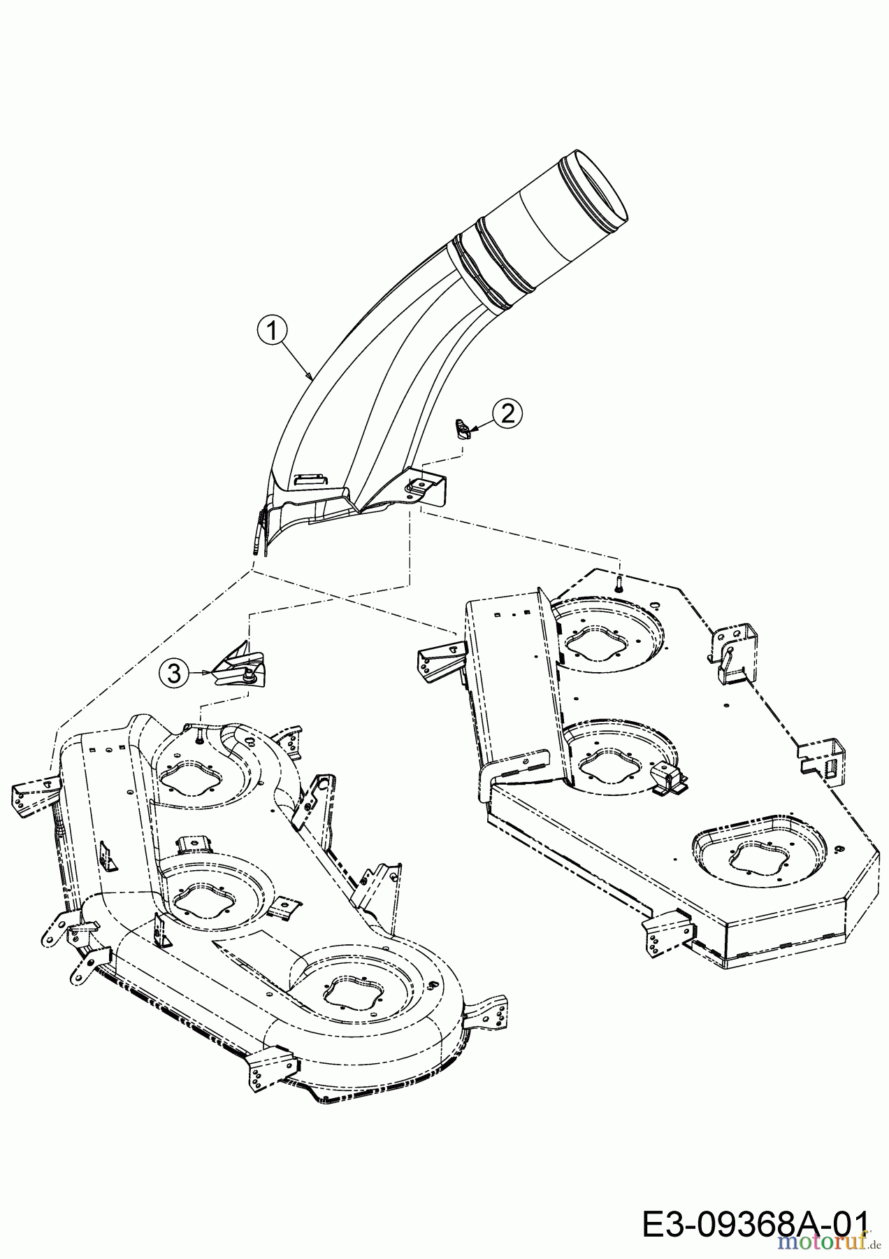  MTD Accessories Accessories garden and lawn tractors Grass catcher for A series (NX-15) with mowing deck A (54