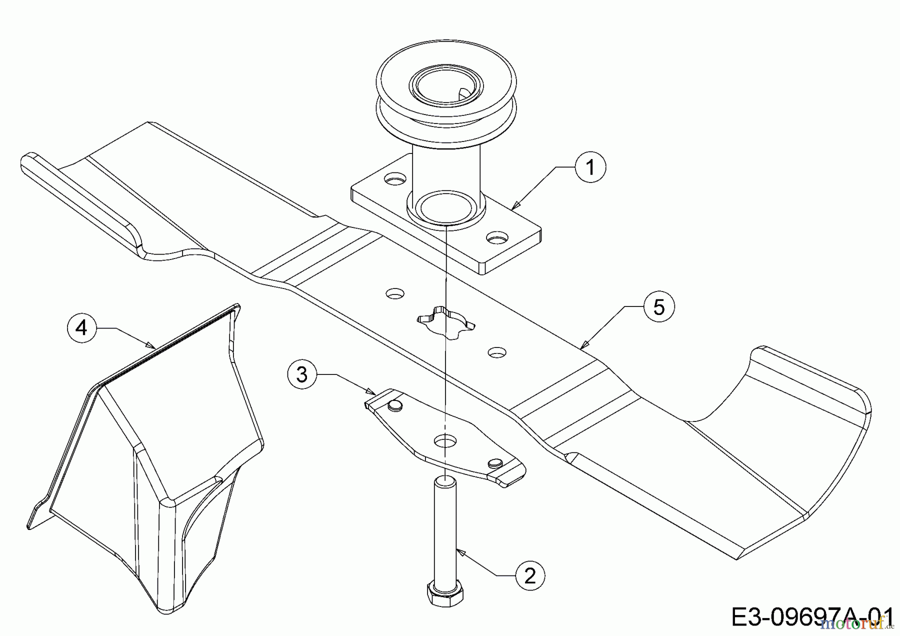  Wolf-Garten Petrol mower self propelled AT 420 AHHW 12A-LVCQ650  (2016) Wheels