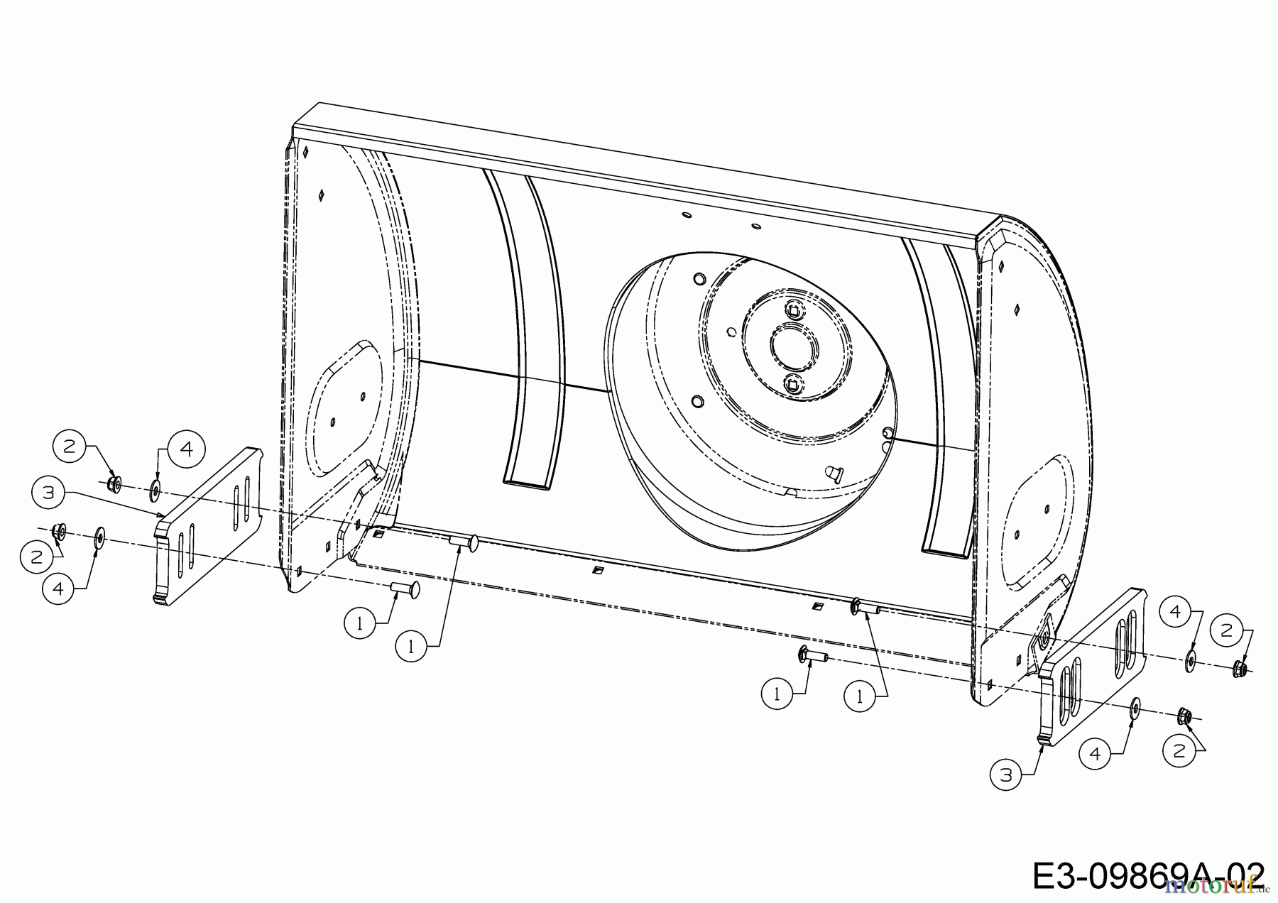  Cub Cadet Snow throwers 730 HDTDE 31AY77KZ603  (2017) Slide shoe