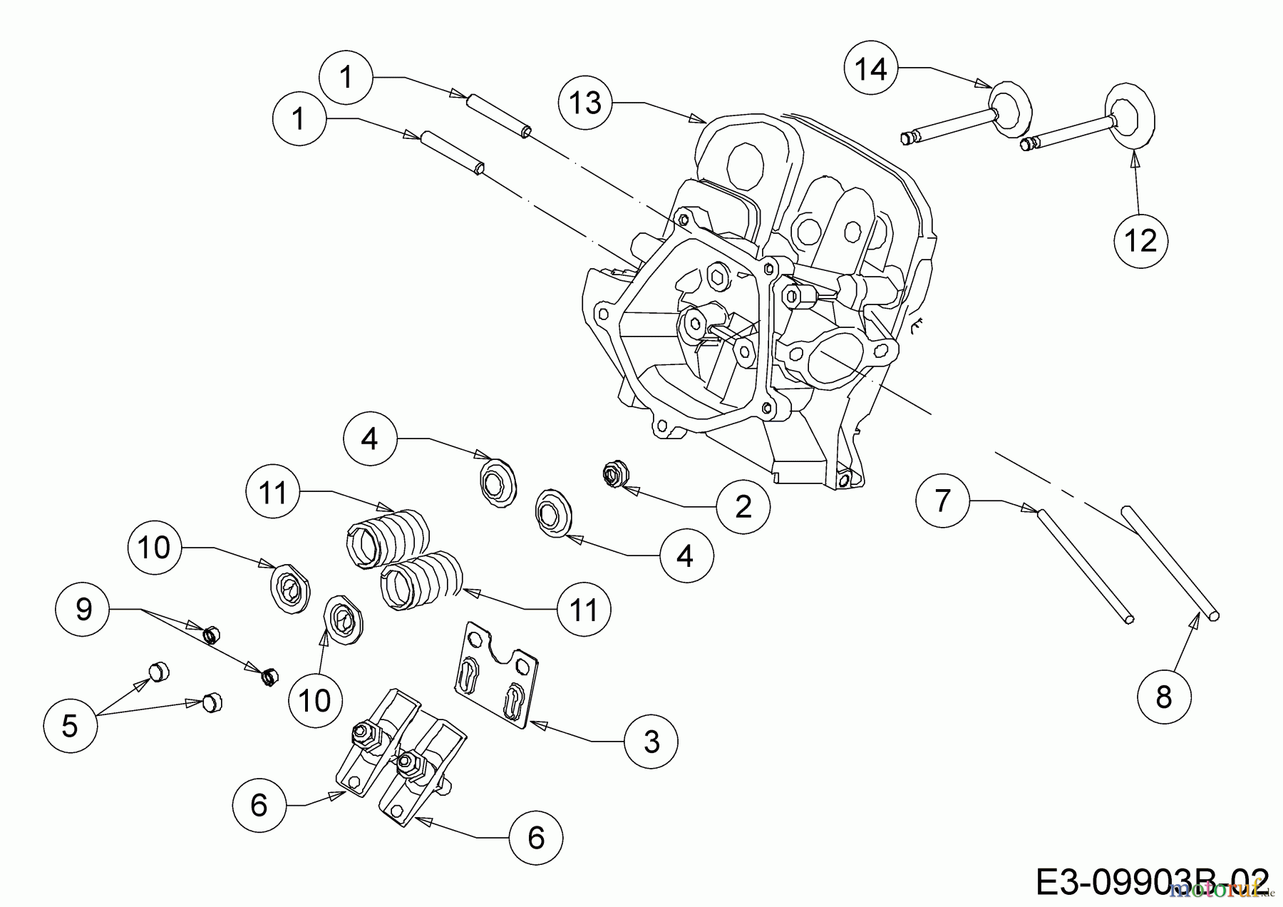  MTD-Engines Horizontal 683-WHA 752Z683-WHA  (2018) Cylinder head