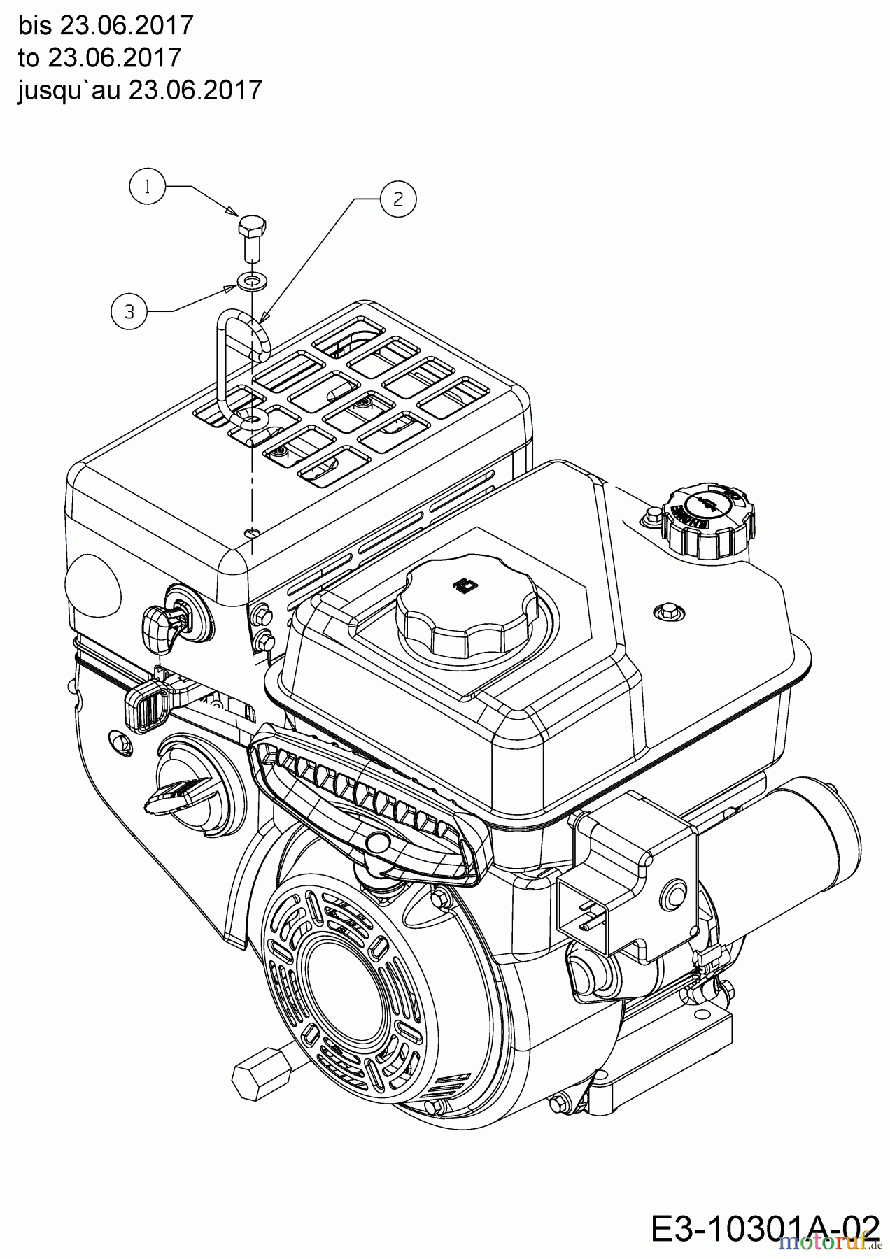  Cub Cadet Snow throwers 524 SWE 31AW53LR603  (2018) Cable guide to 23.06.2017