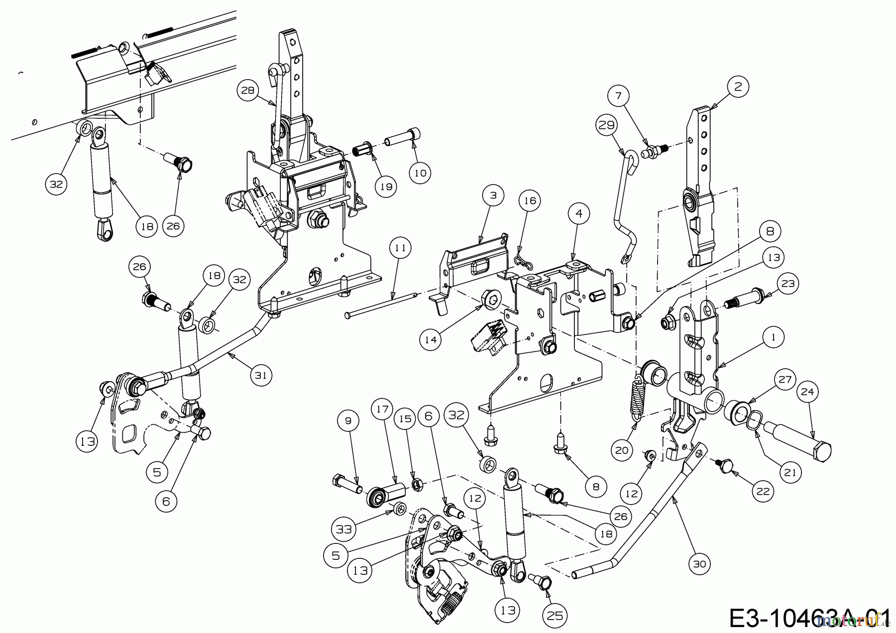  Cub Cadet Zero Turn Z1 122 53RWEHRF603  (2018) Steering