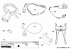 Robomow RC304 PRO 22ACBA-D619 (2018) Spareparts Cabel, Cable connector, Rain sensor, Tools