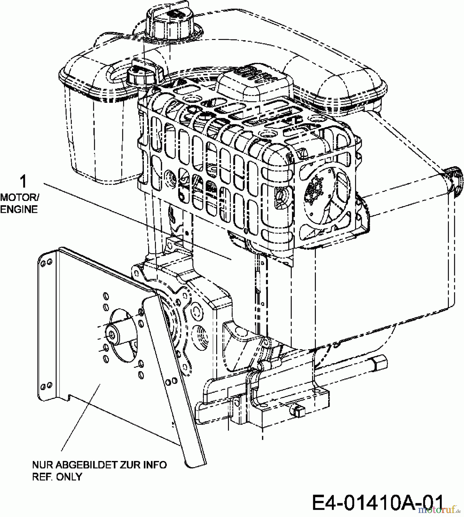  Cub Cadet Snow throwers 945 SWE 31AV9P3W603  (2007) Engine