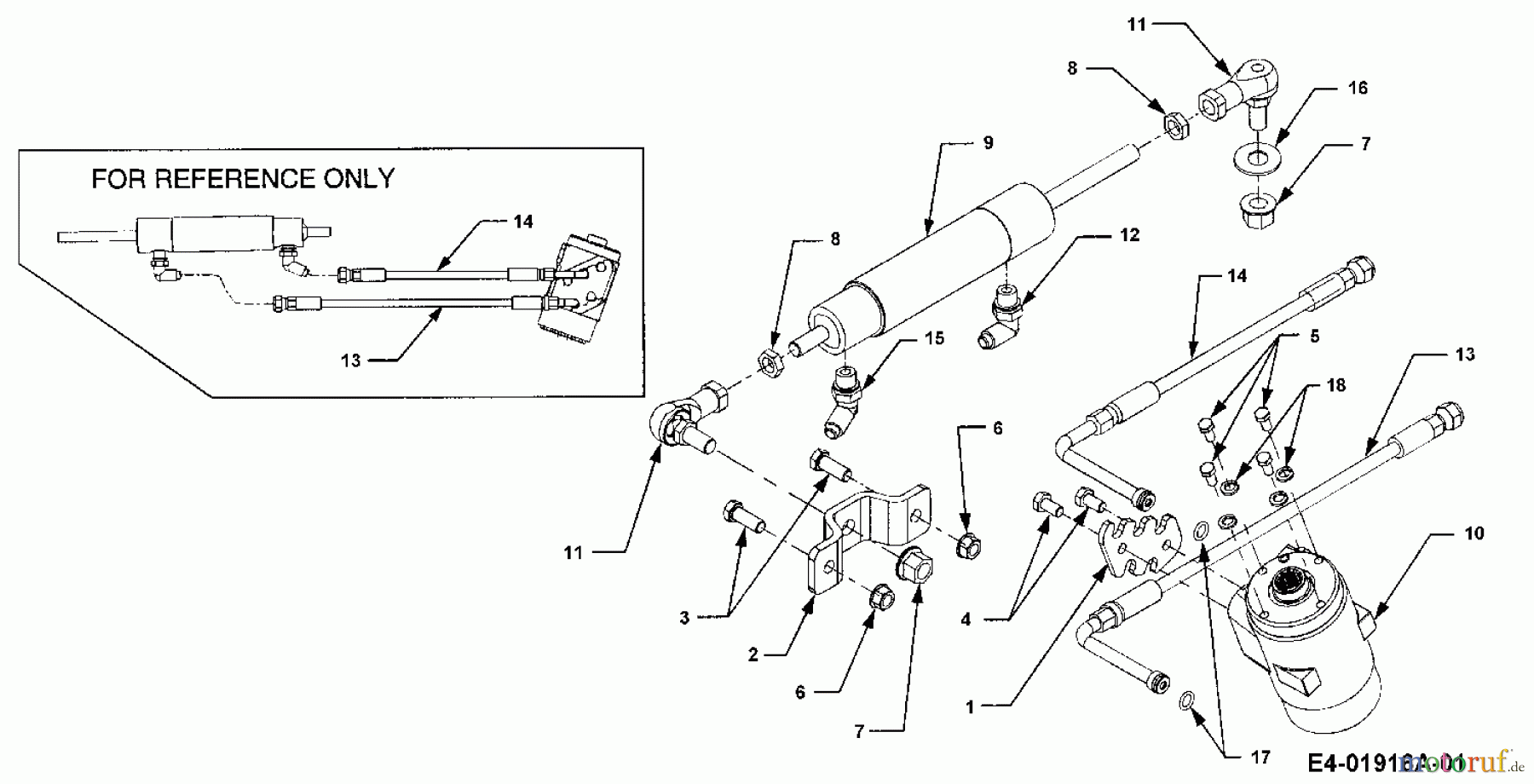  Cub Cadet Garden tractors HDS 3235 14B-692-603  (2007) Hydraulic steering