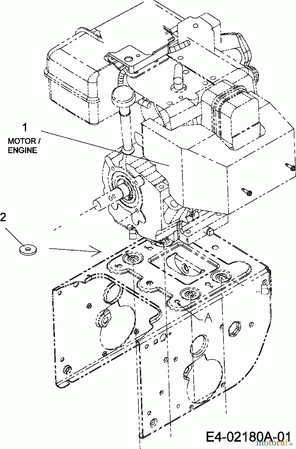  MTD Snow throwers E 660 G 31AE6LFG700R  (2007) Engine