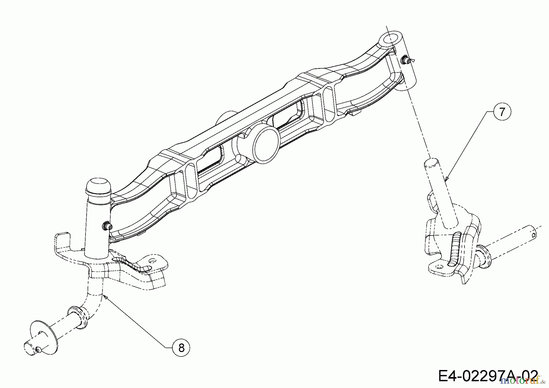  Cub Cadet Lawn tractors CC 1527 13AK11CG603  (2004) Axles