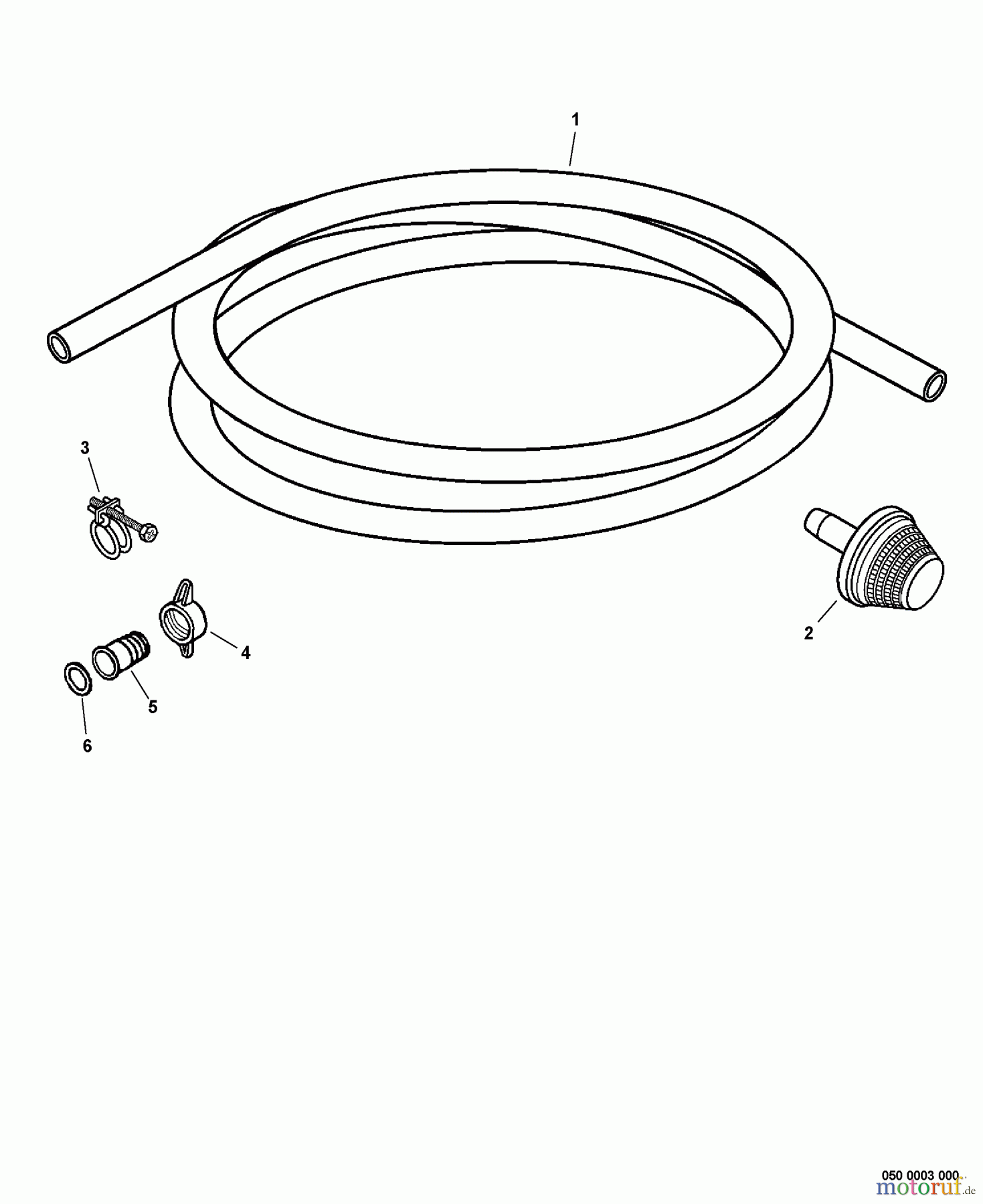  Echo Wasserpumpen WP-1000 - Echo Water Pump (Type 1) Suction Hose