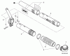 Echo PB-620H - Back Pack Blower, S/N: P04611001001 - P04611999999 Spareparts Posi-Loc Blower Tubes