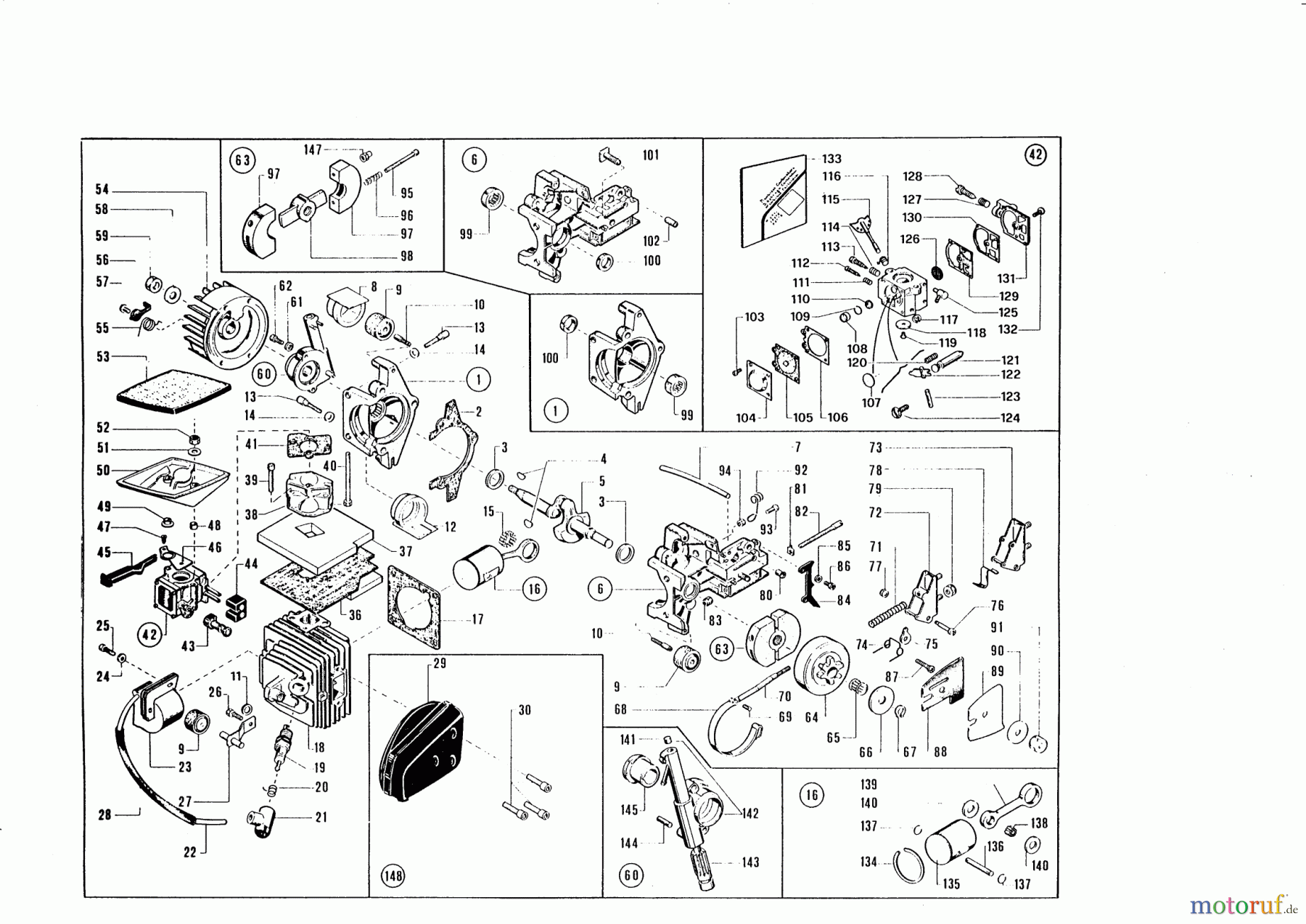  AL-KO Gartentechnik Kettensägen KB 4500  ab 09/1992 Seite 1
