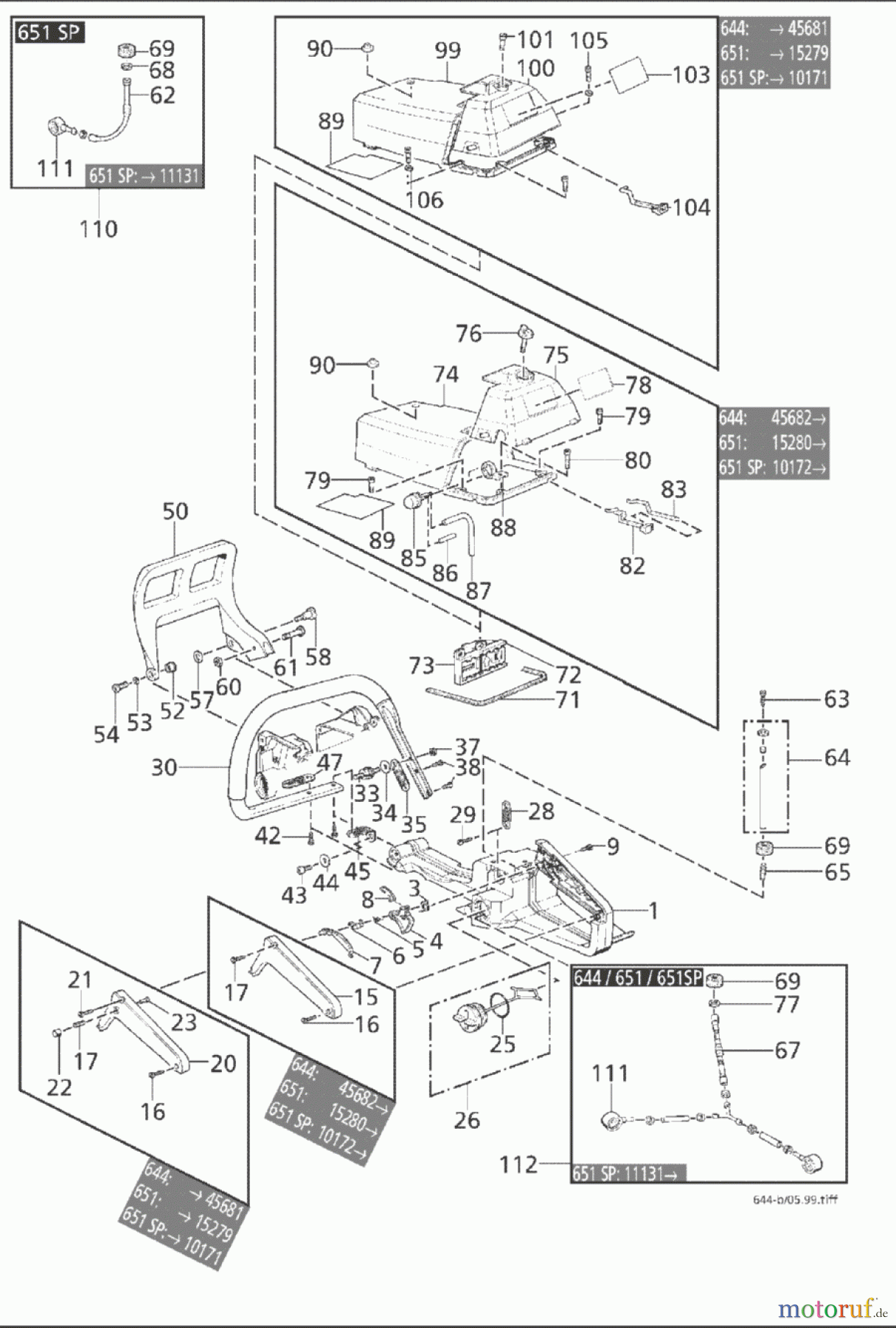  Solo by AL-KO Gartentechnik Kettensägen 651 SP ET 071999 Druck 9 644 707 07/1999 [SN: ET 071999 Druck 9 644 707] - 03/2009 [SN: ET 032009 Druck 9 651 751] Seite 2