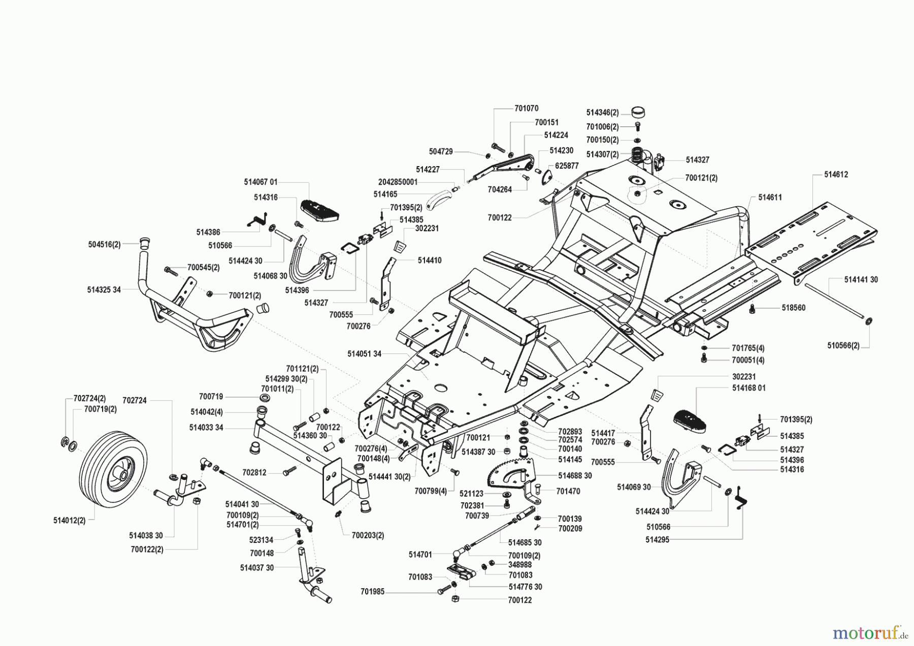  Concord Gartentechnik Rasentraktor T14-85 HD 11/1999 - 12/1999 Seite 2