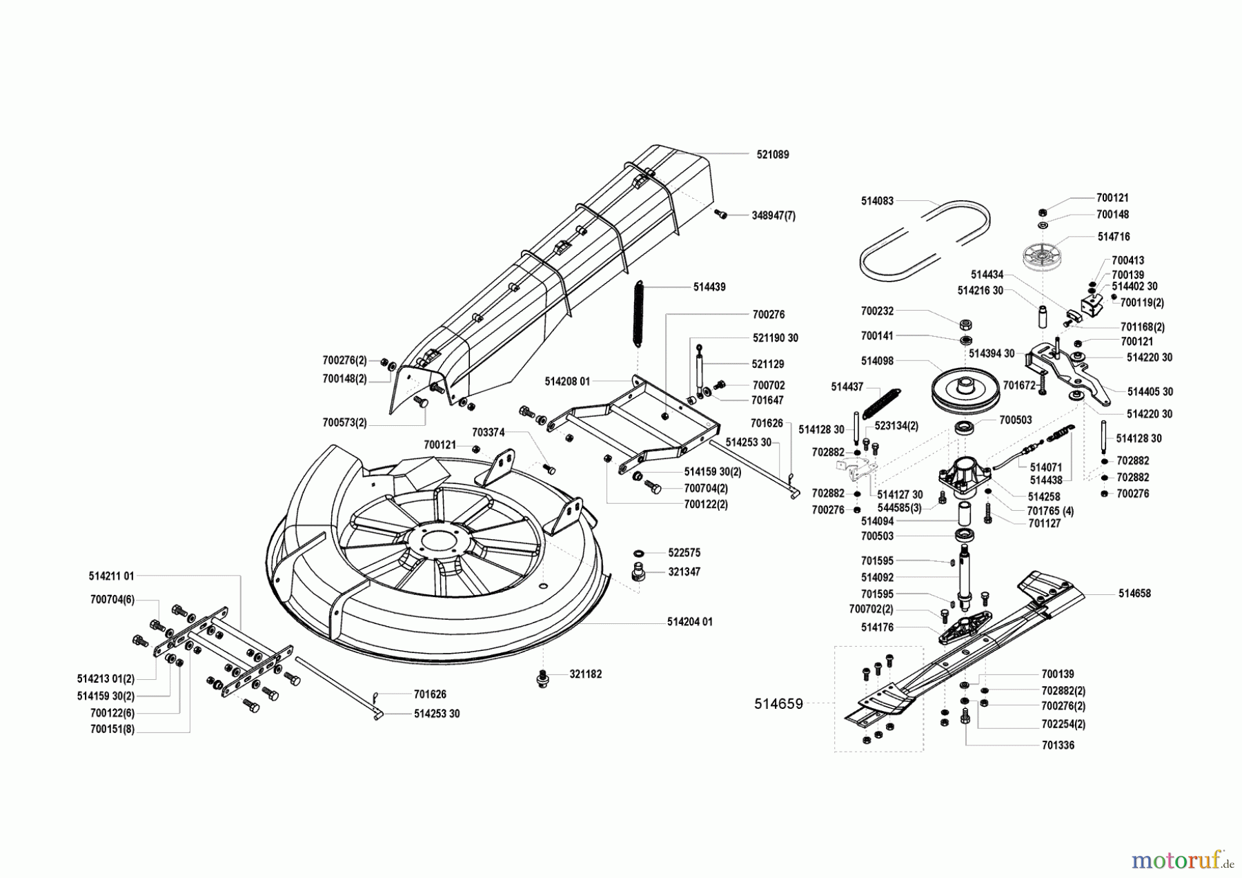  Concord Gartentechnik Rasentraktor T14-85 HD 03/2000 - 10/2000 Seite 5