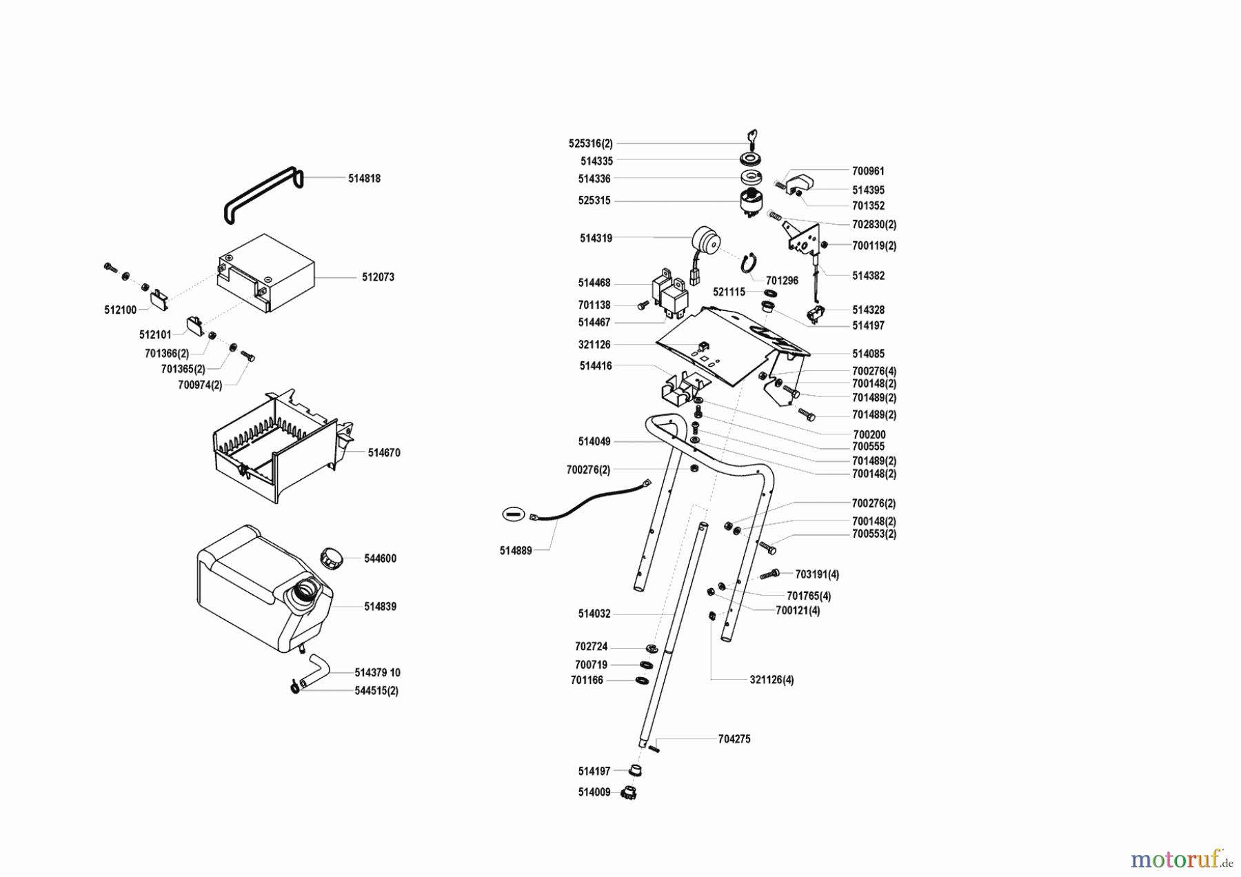  Concord Gartentechnik Rasentraktor T14-85 HD 03/2000 - 10/2000 Seite 6