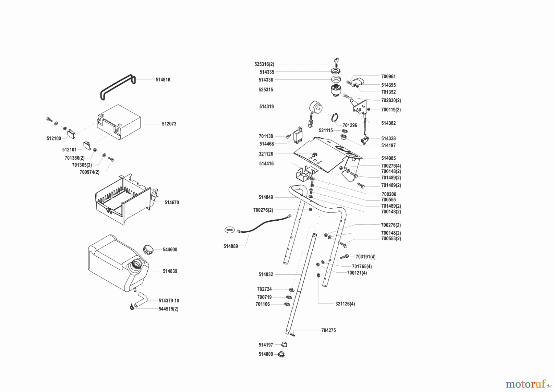  Concord Gartentechnik Rasentraktor T14-85 HD 10/2000 - 08/2001 Seite 6