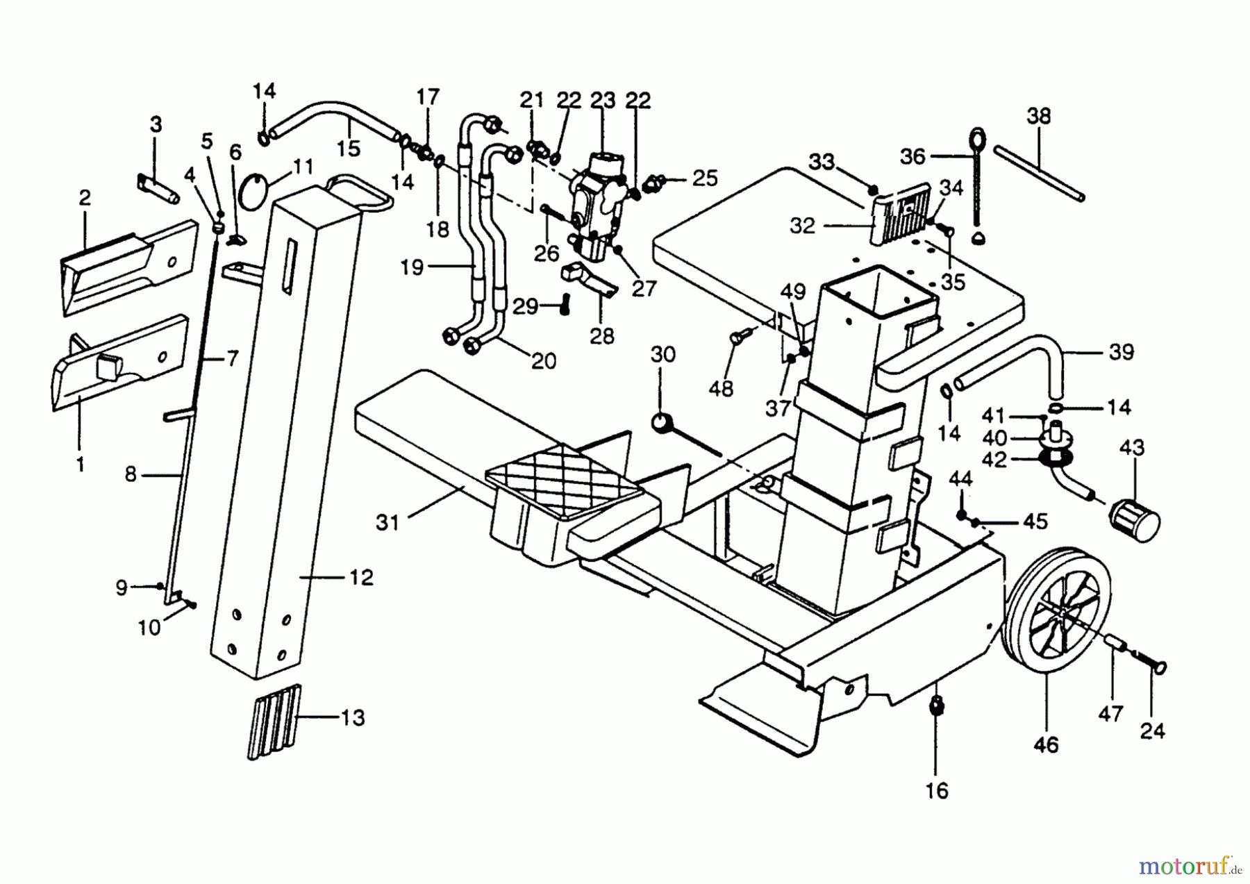  AL-KO Heimwerkertechnik Holzspalter HSP 800 Seite 2