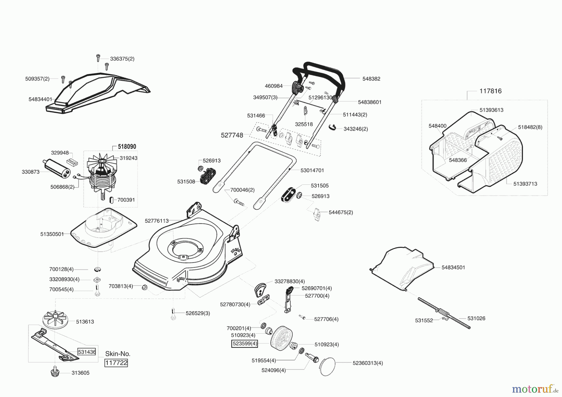  Mr. Gardener Gartentechnik Elektrorasenmäher 1647 P (CH) Seite 1