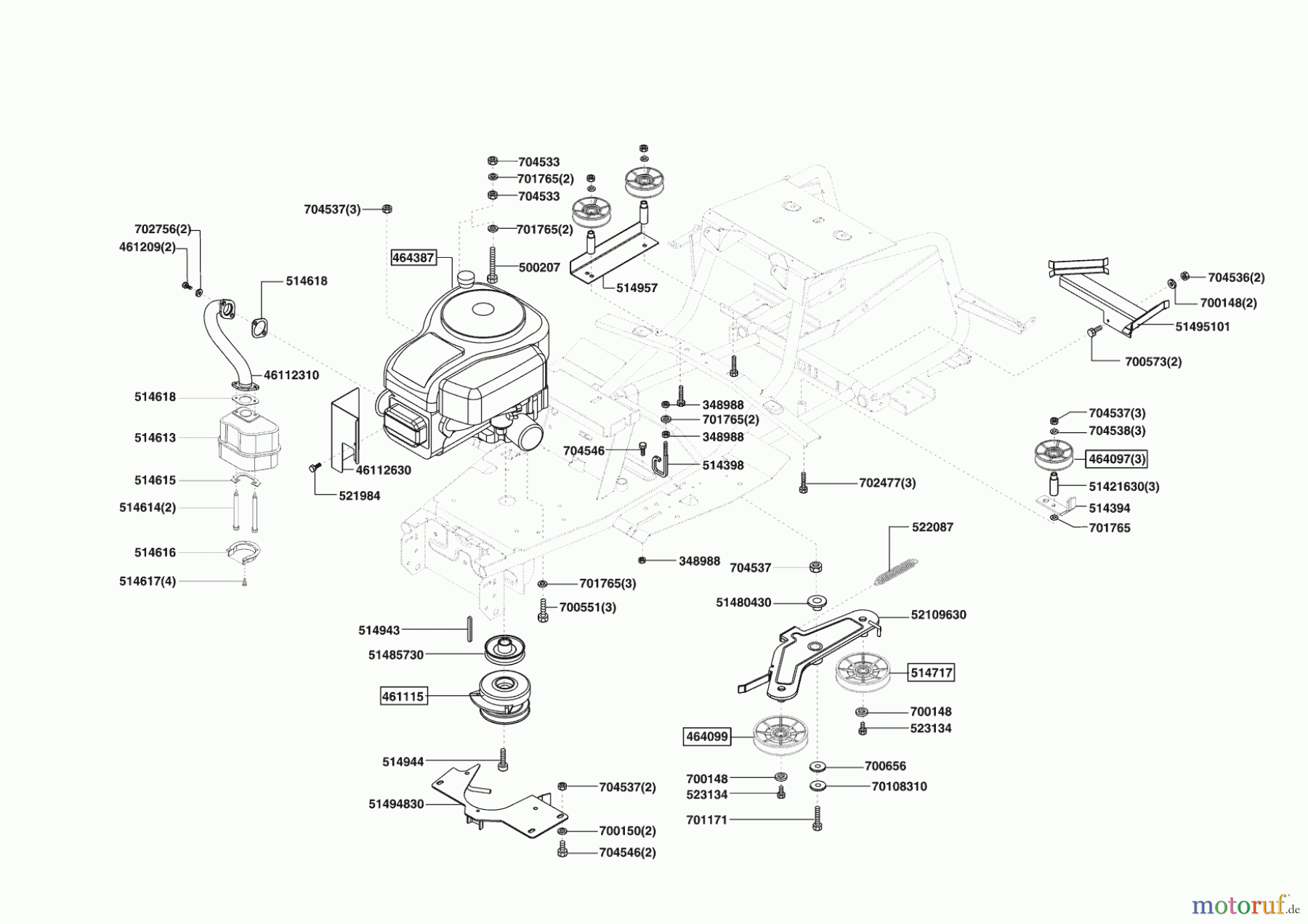  AL-KO Gartentechnik Rasentraktor COMFORT T950 10/2007 - 11/2008 Seite 4