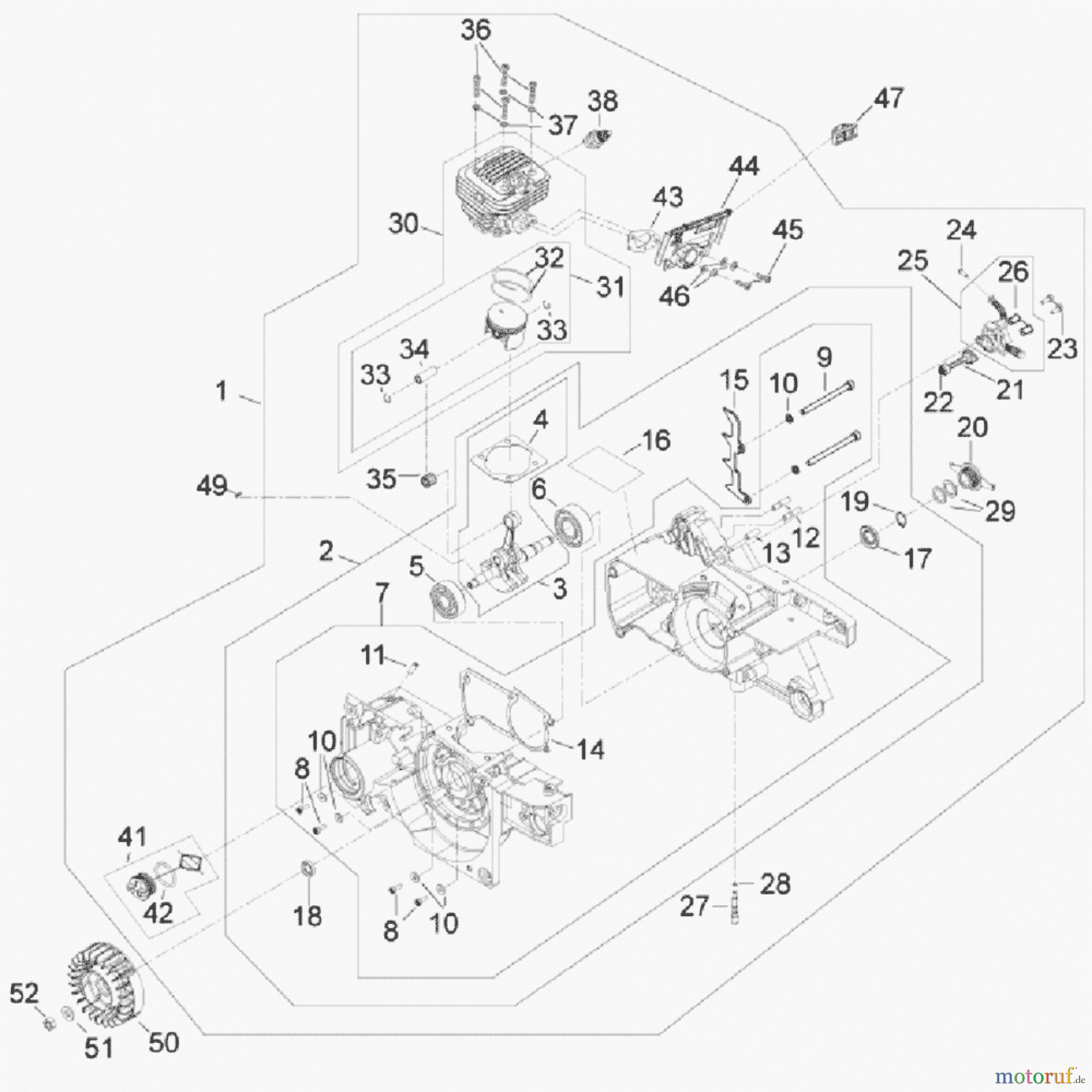  Solo by AL-KO Gartentechnik Kettensägen 651 SP ET 032009 Druck 9 651 751 03/2009 [SN: ET 032009 Druck 9 651 751] - 09/2009 [SN: S.Nr. 2667->; 092009 Druck 9 651 752] Seite 1