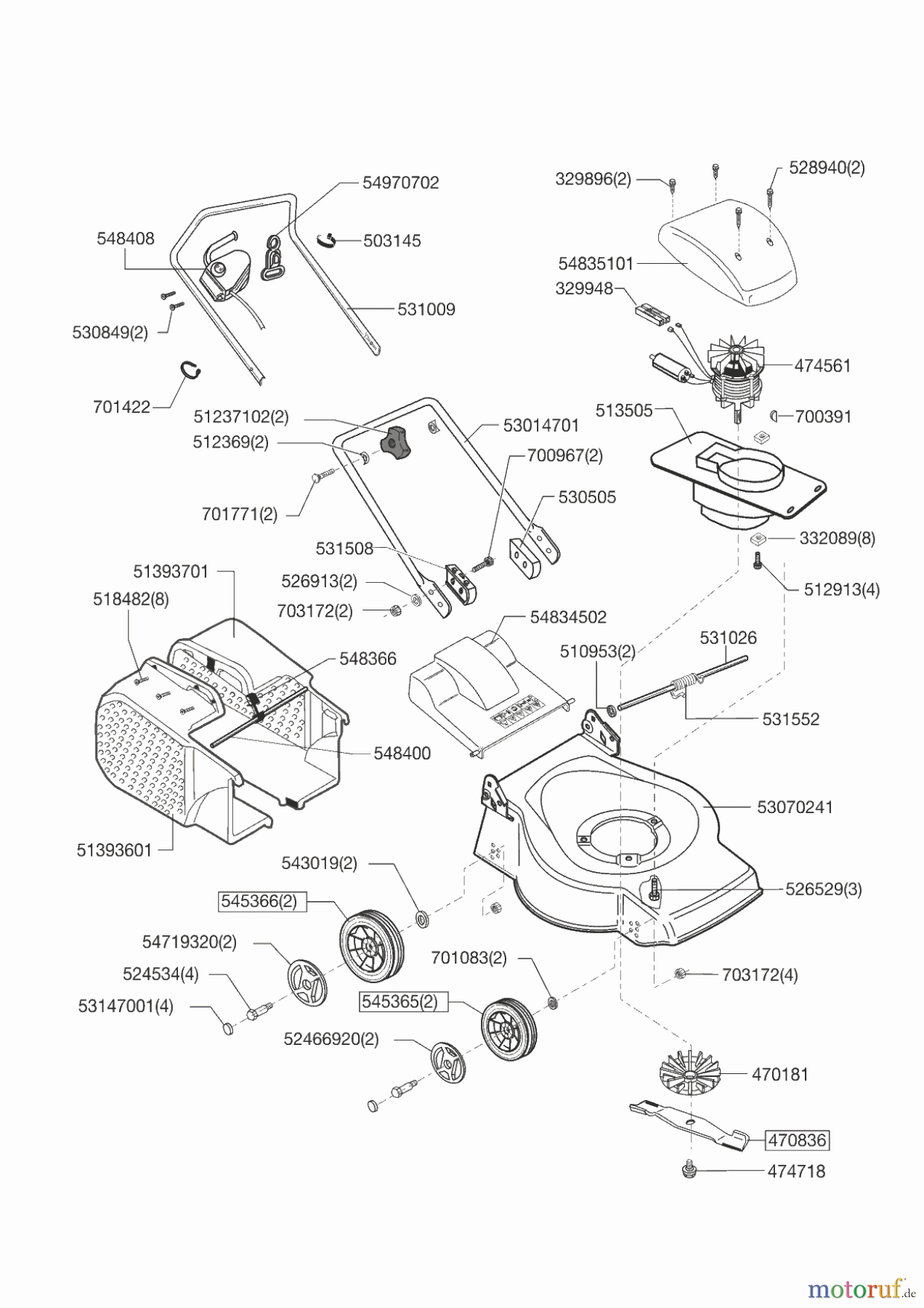  AL-KO Gartentechnik Elektrorasenmäher 46 E  ab 04/2012 Seite 1