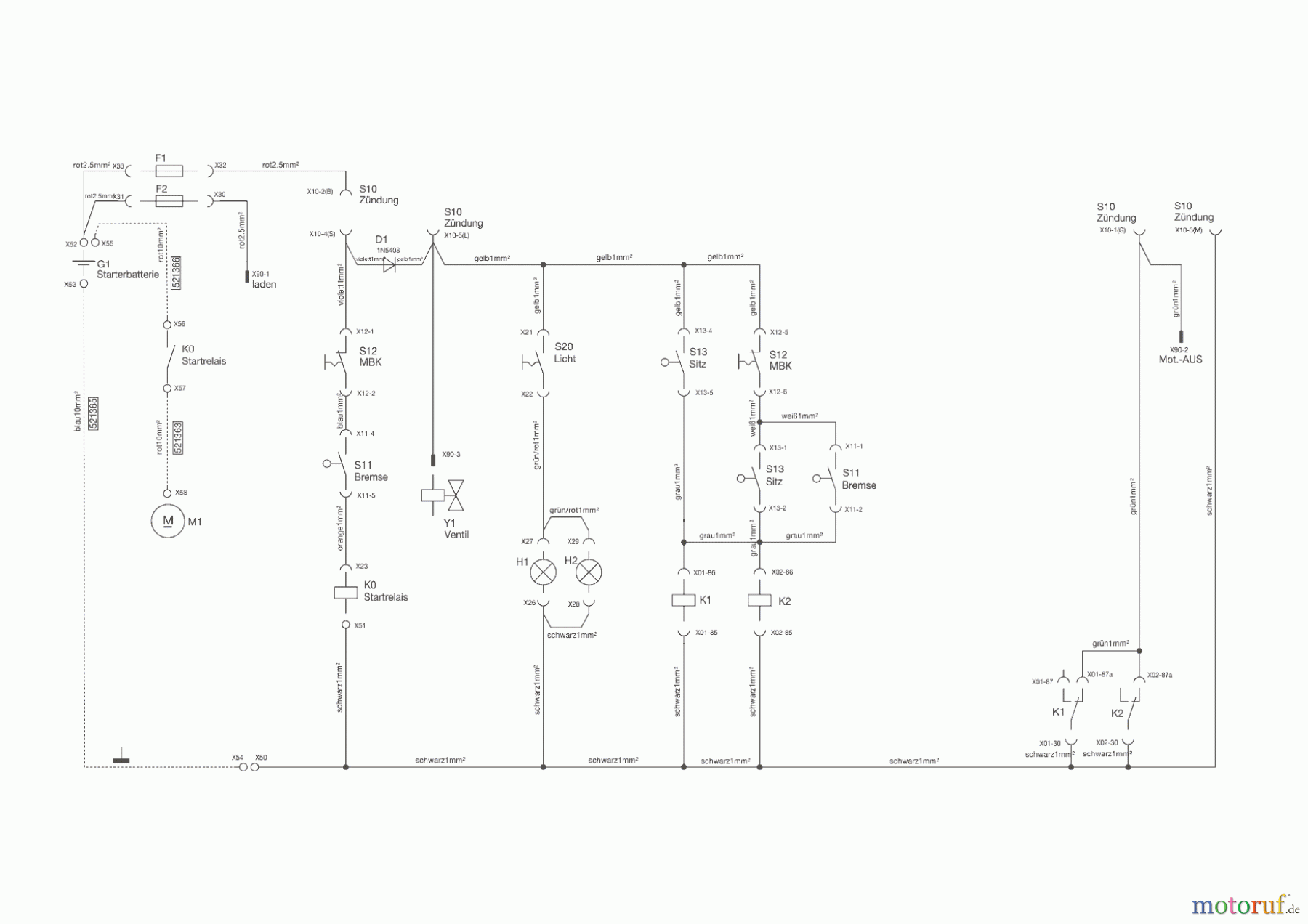  Sigma Gartentechnik Rasentraktor T 13/82 S BIO-COMBI  ab 07/2012 Seite 8