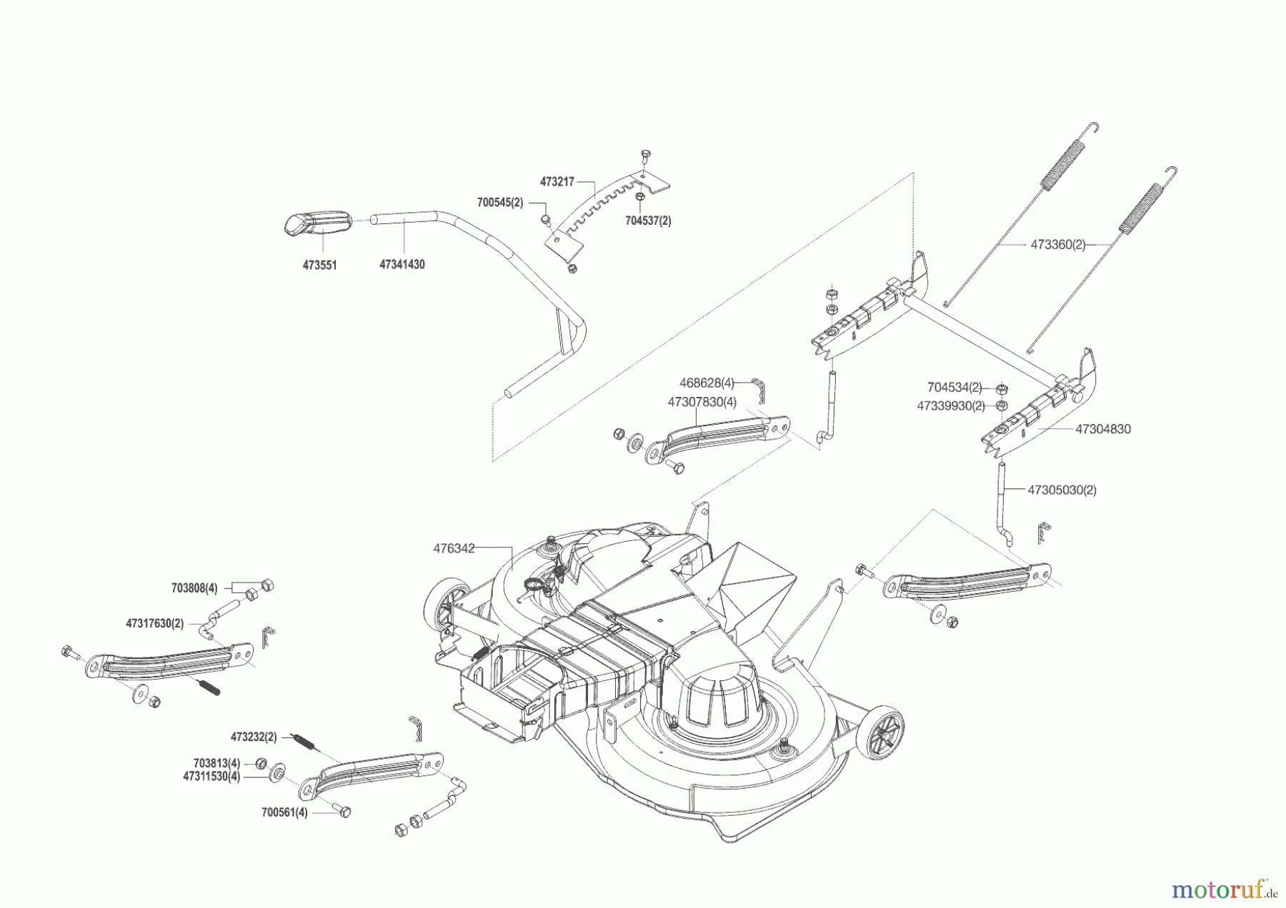  Solo by AL-KO Gartentechnik Rasentraktor T 20-105.5 HDE V2  03/2015 - 05/2015 Seite 5