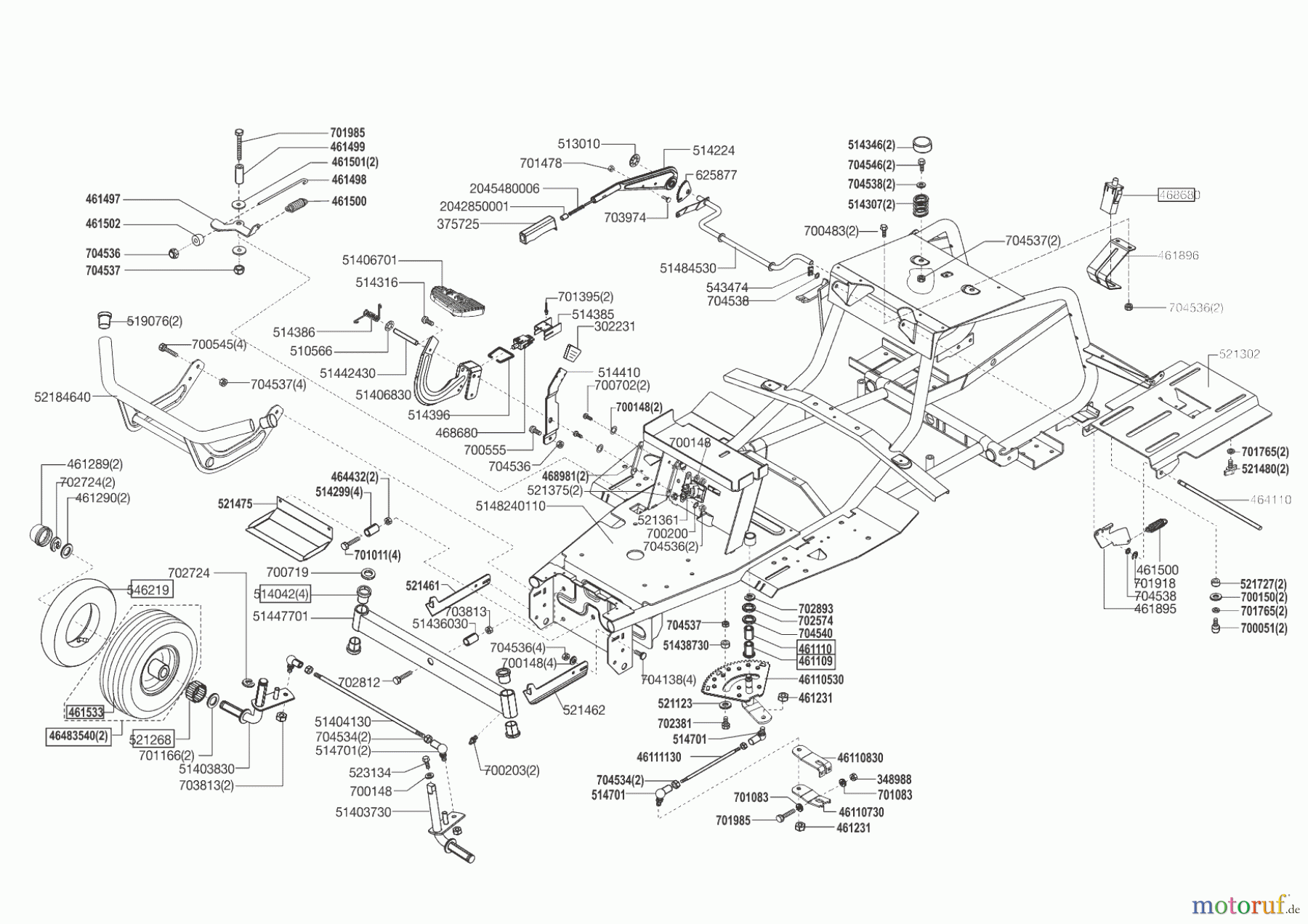  Solo by AL-KO Gartentechnik Rasentraktor T15-92.5 HD-A EDITION  03/2015 - 07/2015 Seite 2