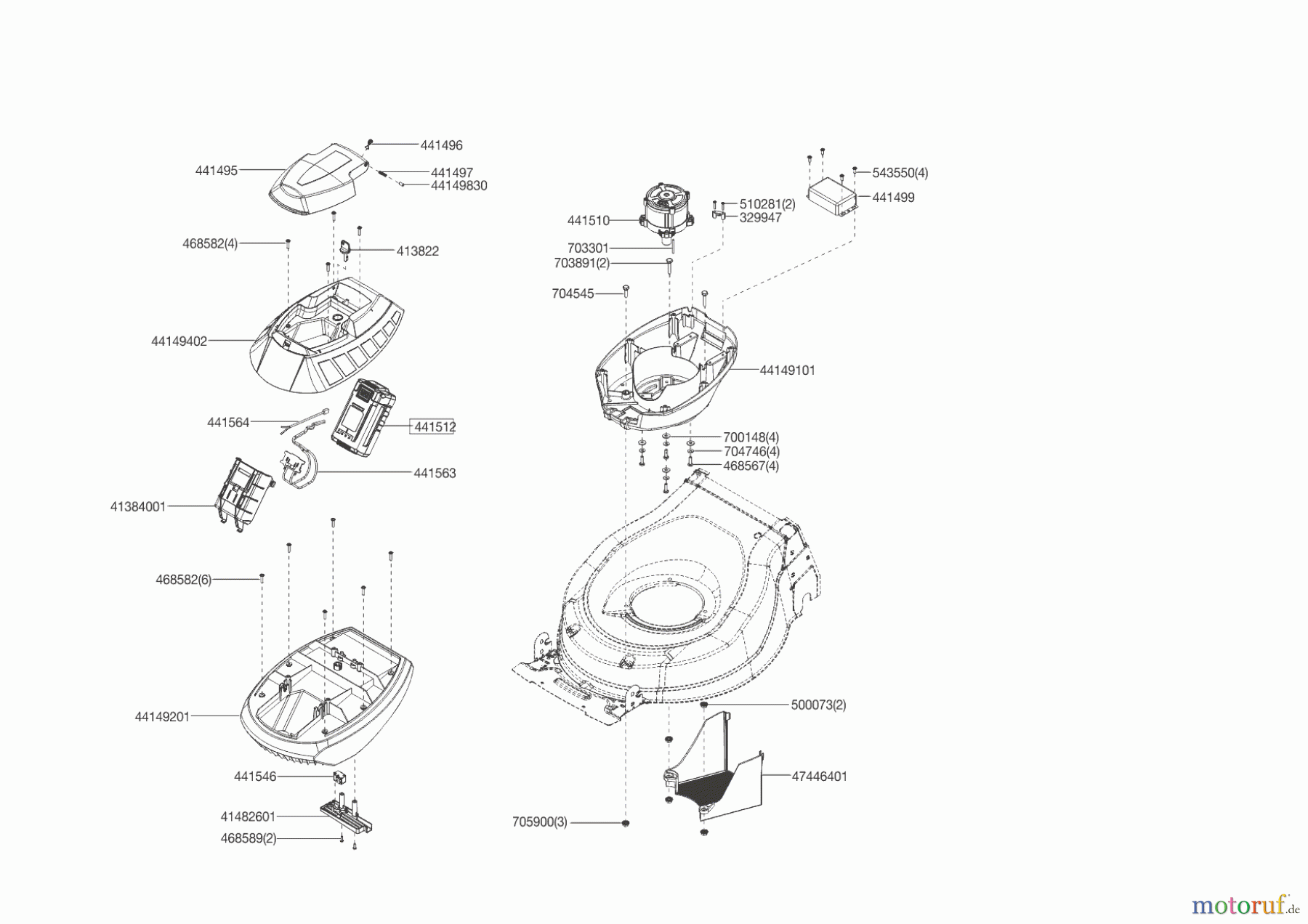  AL-KO Gartentechnik Akkurasenmäher 46.5 LI MOWEO   06/2015 - 08/2016 Seite 2