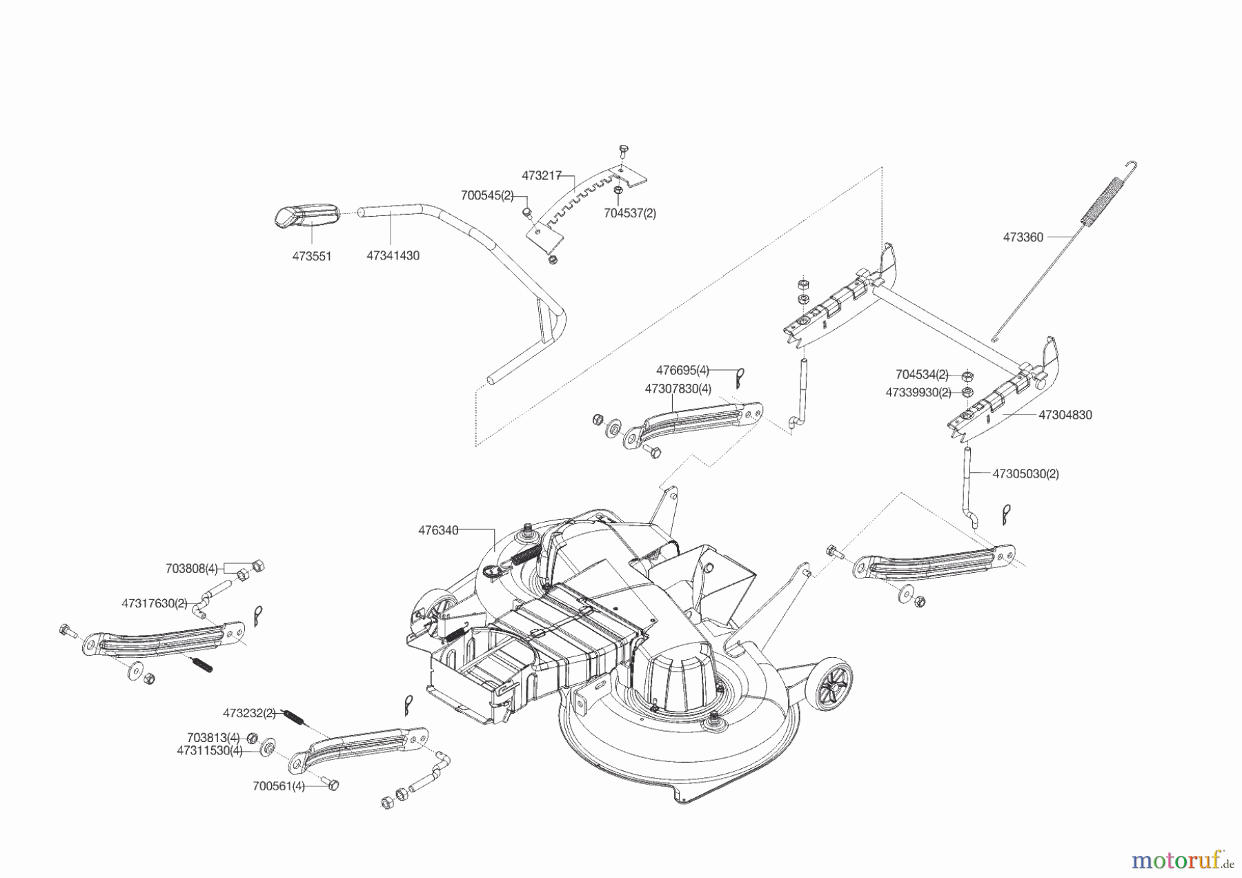  Solo by AL-KO Gartentechnik Rasentraktor T 16-95.5 HD V2  10/2015 - 03/2016 Seite 5