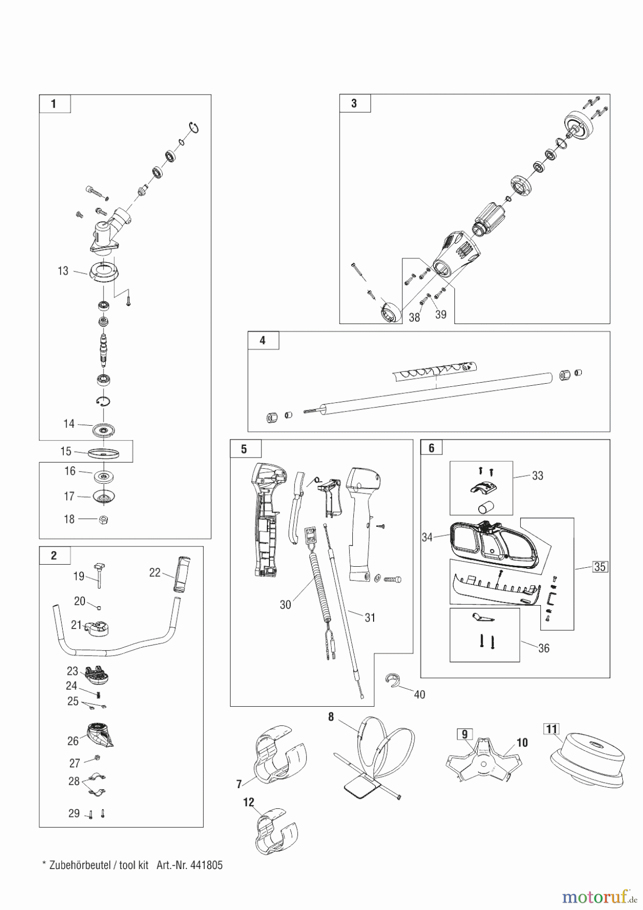  Solo by AL-KO Gartentechnik Motorsensen 137 SB  01/2016 Seite 1